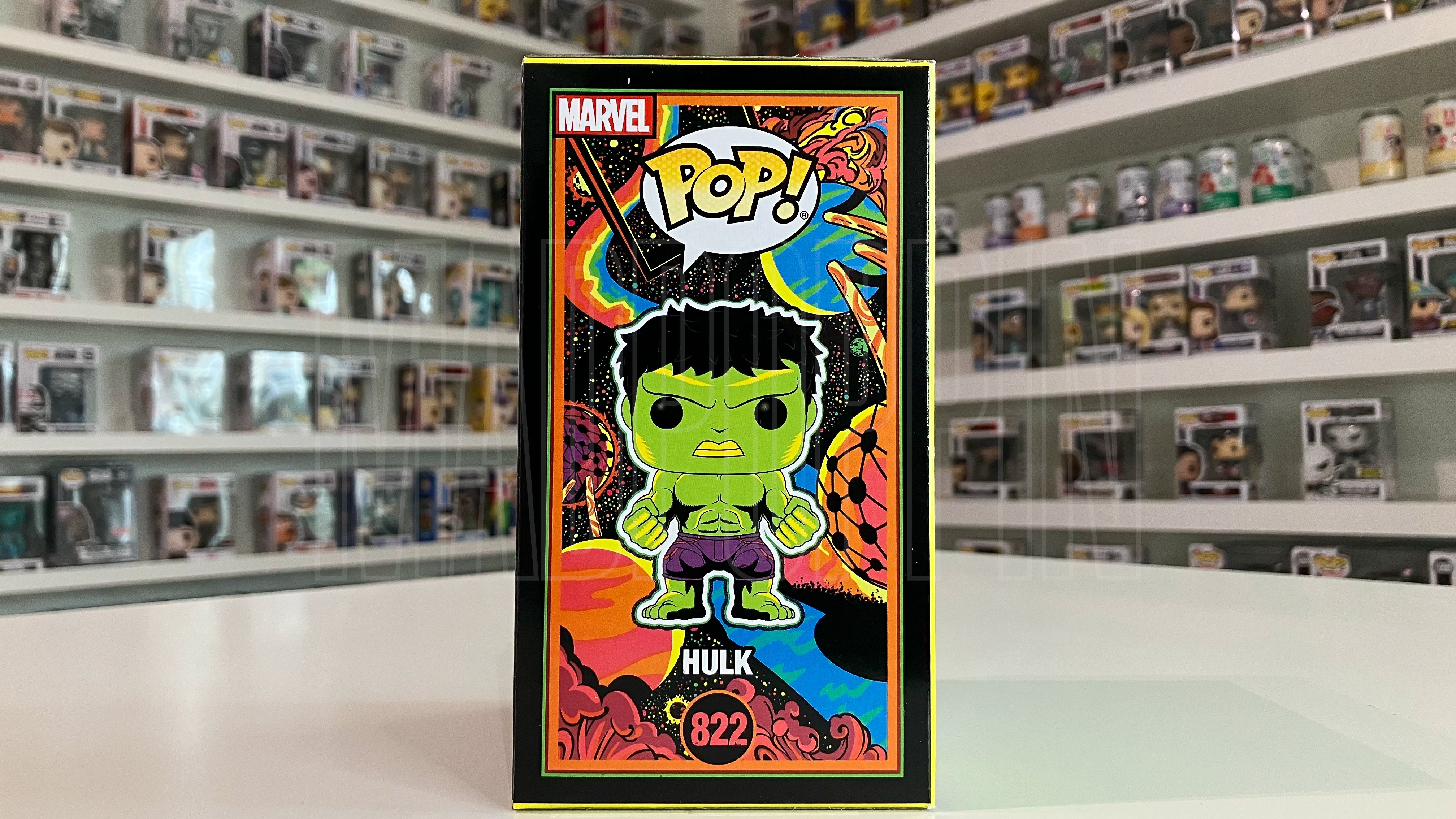 Funko Pop! Marvel Hulk Blacklight Funko-Shop.com Exclusive #822