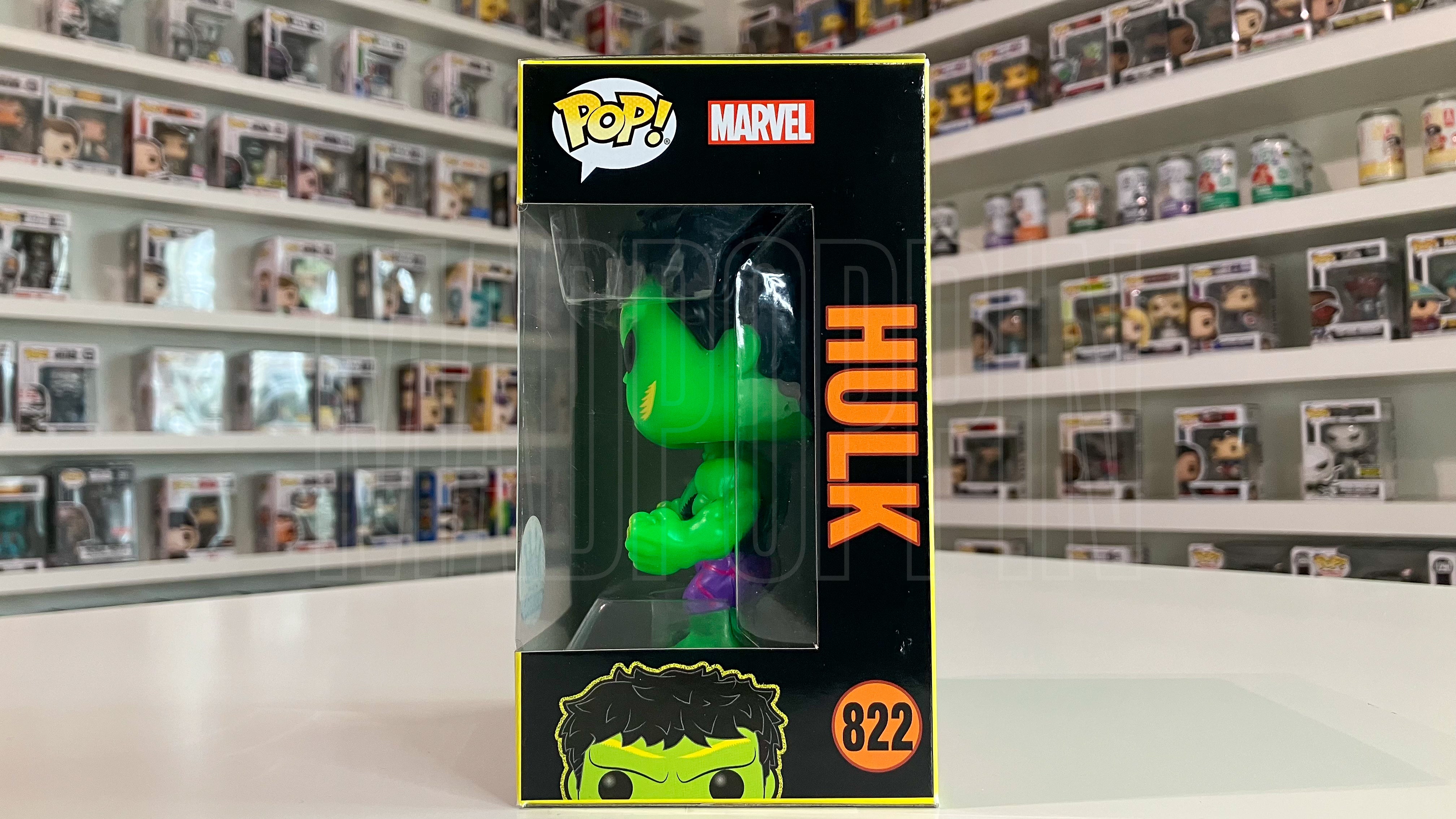 Funko Pop! Marvel Hulk Blacklight Funko-Shop.com Exclusive #822