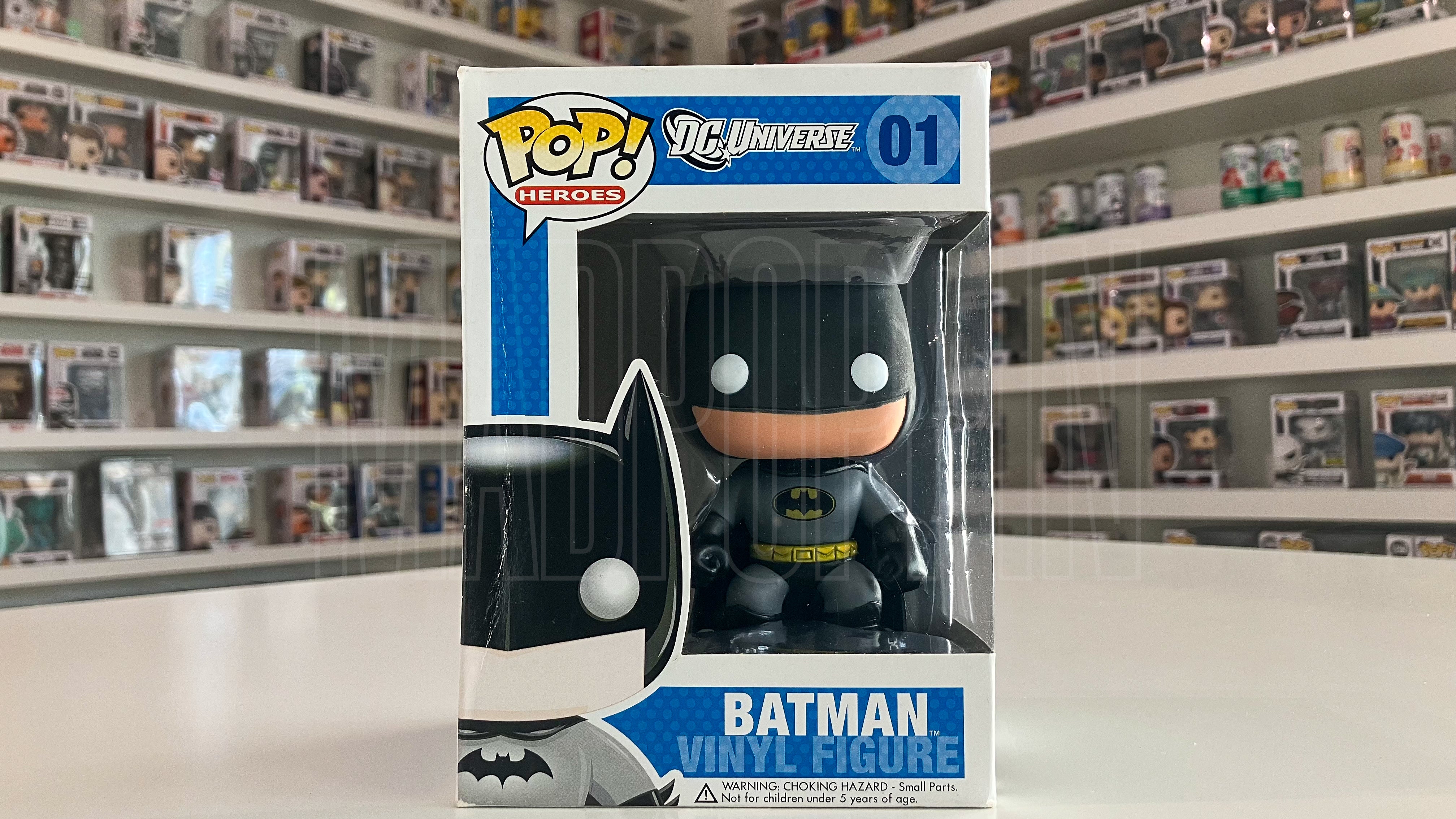 Funko Pop DC Universe Batman Yellow Symbol Error Vaulted 01