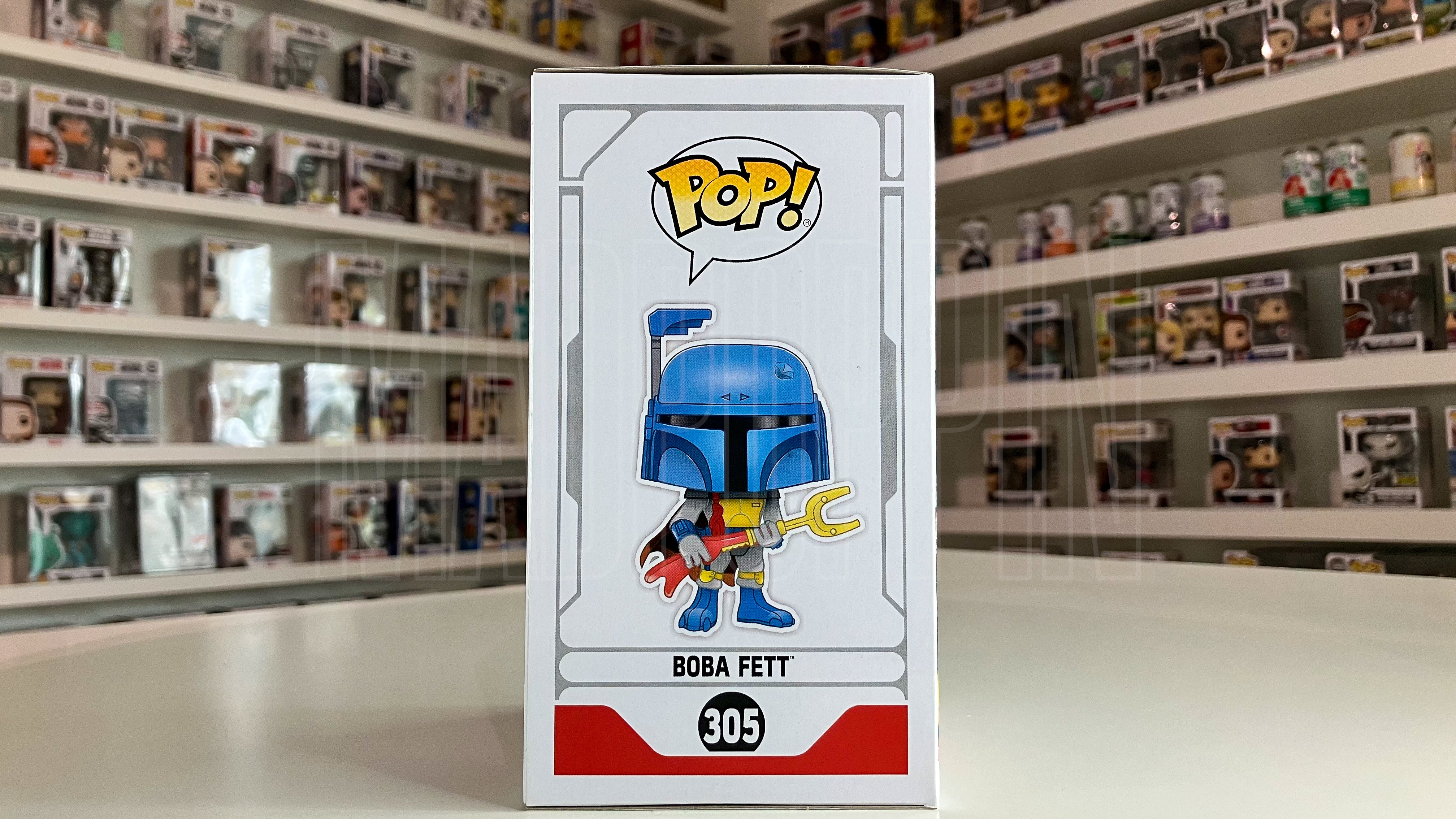 Funko Pop Star Wars Boba Fett Animated GameStop Insider Club Exclusive 305