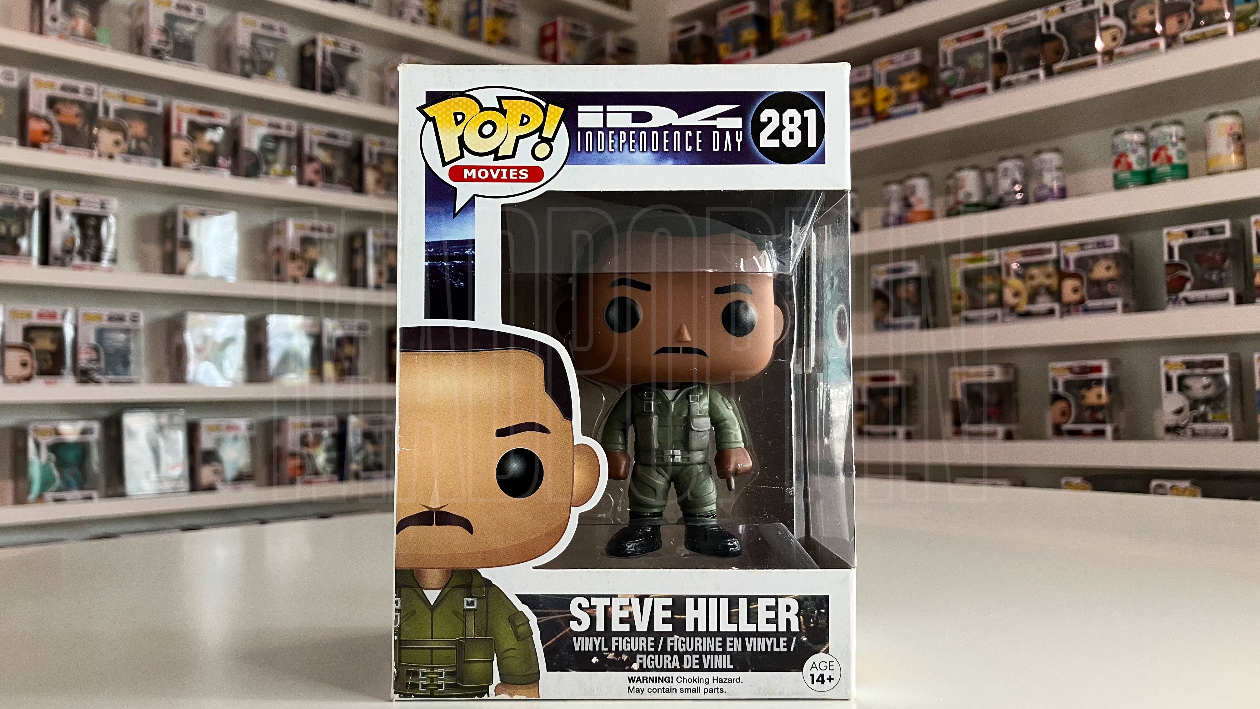 Funko Pop Movies Independence Day Steve Hiller Vaulted 281