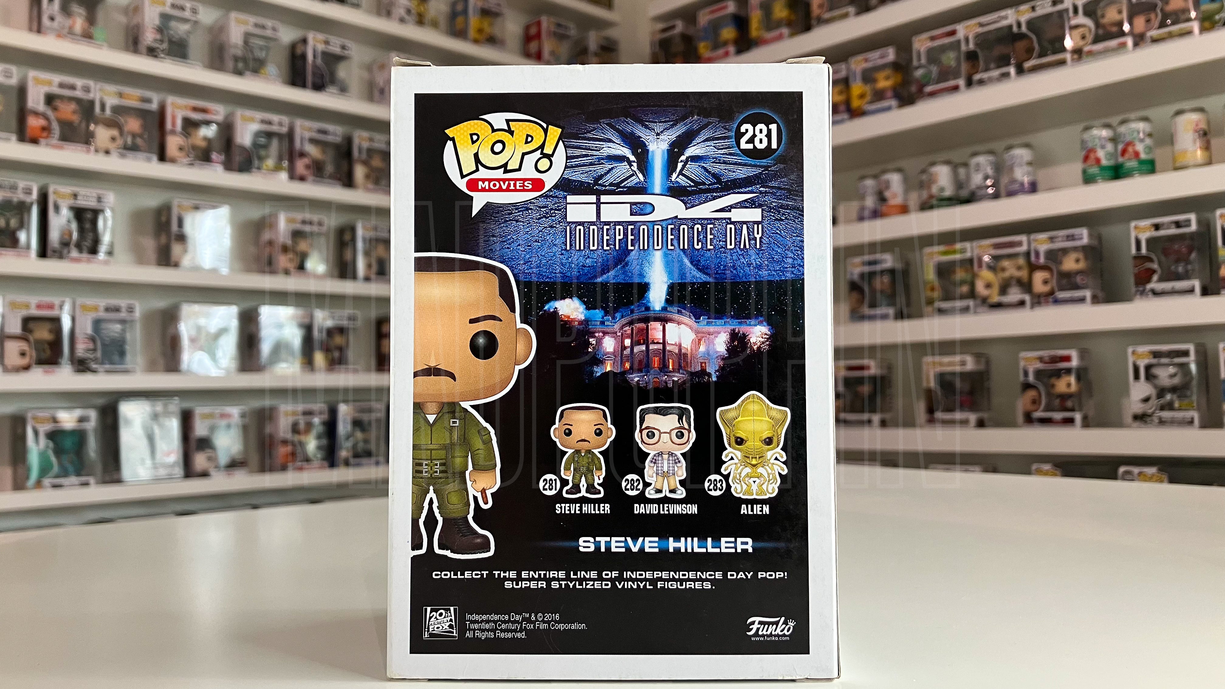 Funko Pop Movies Independence Day Steve Hiller Vaulted 281