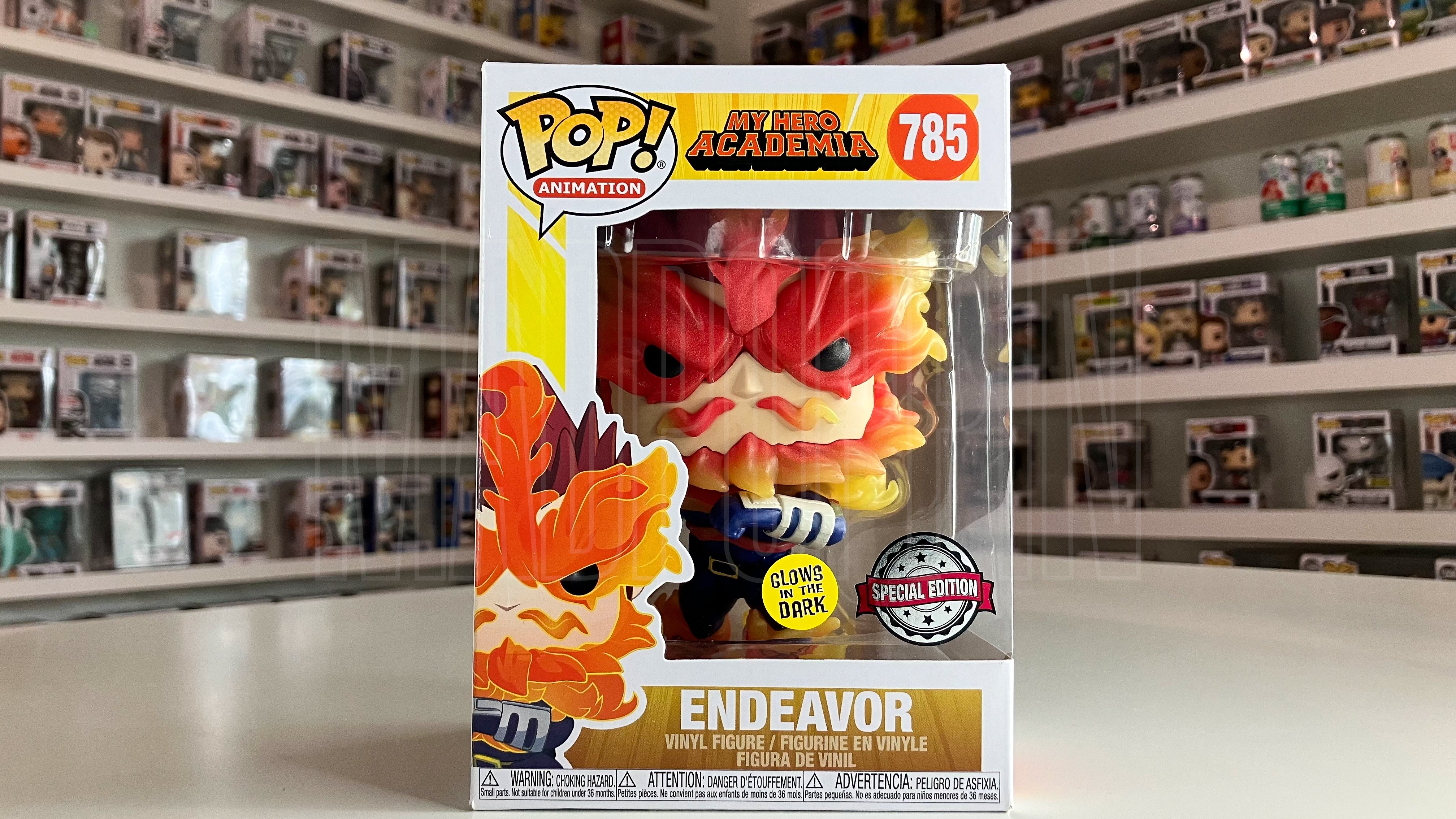 Funko Pop My Hero Academia Endeavor Jet Burn Glow Special Edition Exclusive 785