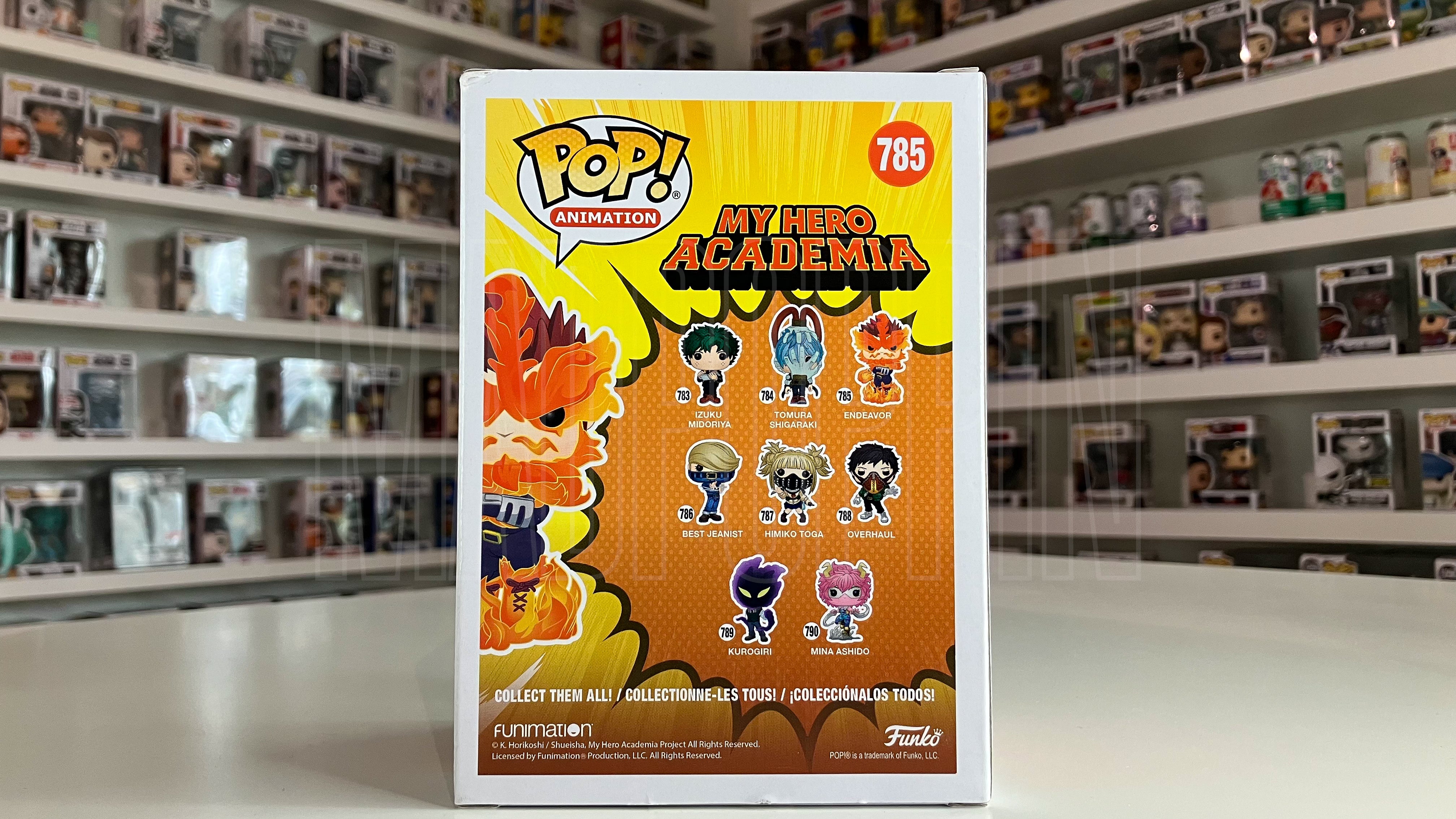 Funko Pop My Hero Academia Endeavor Jet Burn Glow Special Edition Exclusive 785
