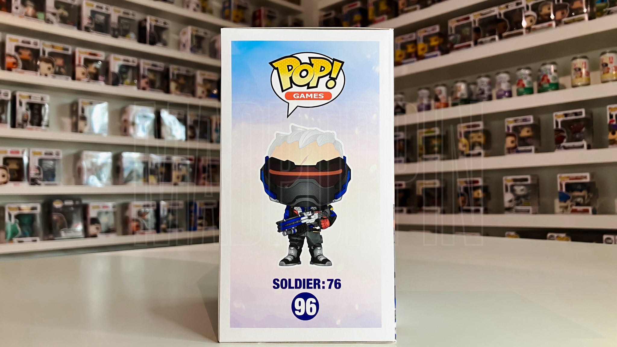 Funko Pop Games Overwatch Soldier 76 GameStop Exclusive 96
