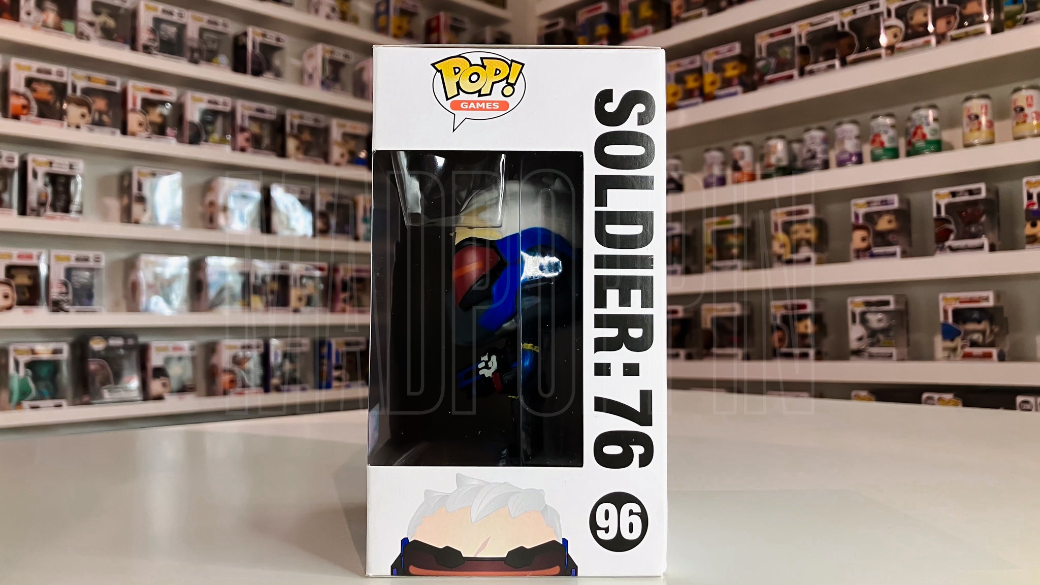 Funko Pop Games Overwatch Soldier 76 GameStop Exclusive 96