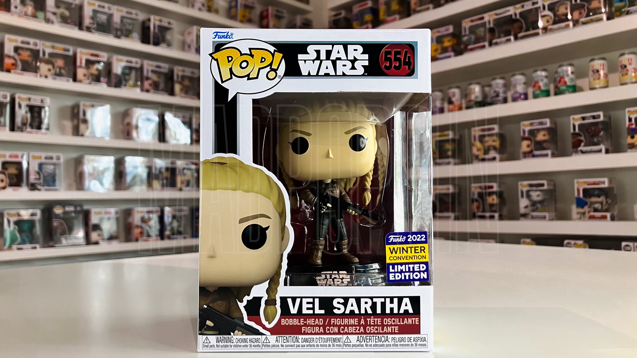 Funko Pop Star Wars Andor Vel Sartha Winter Convention Limited Edition 554