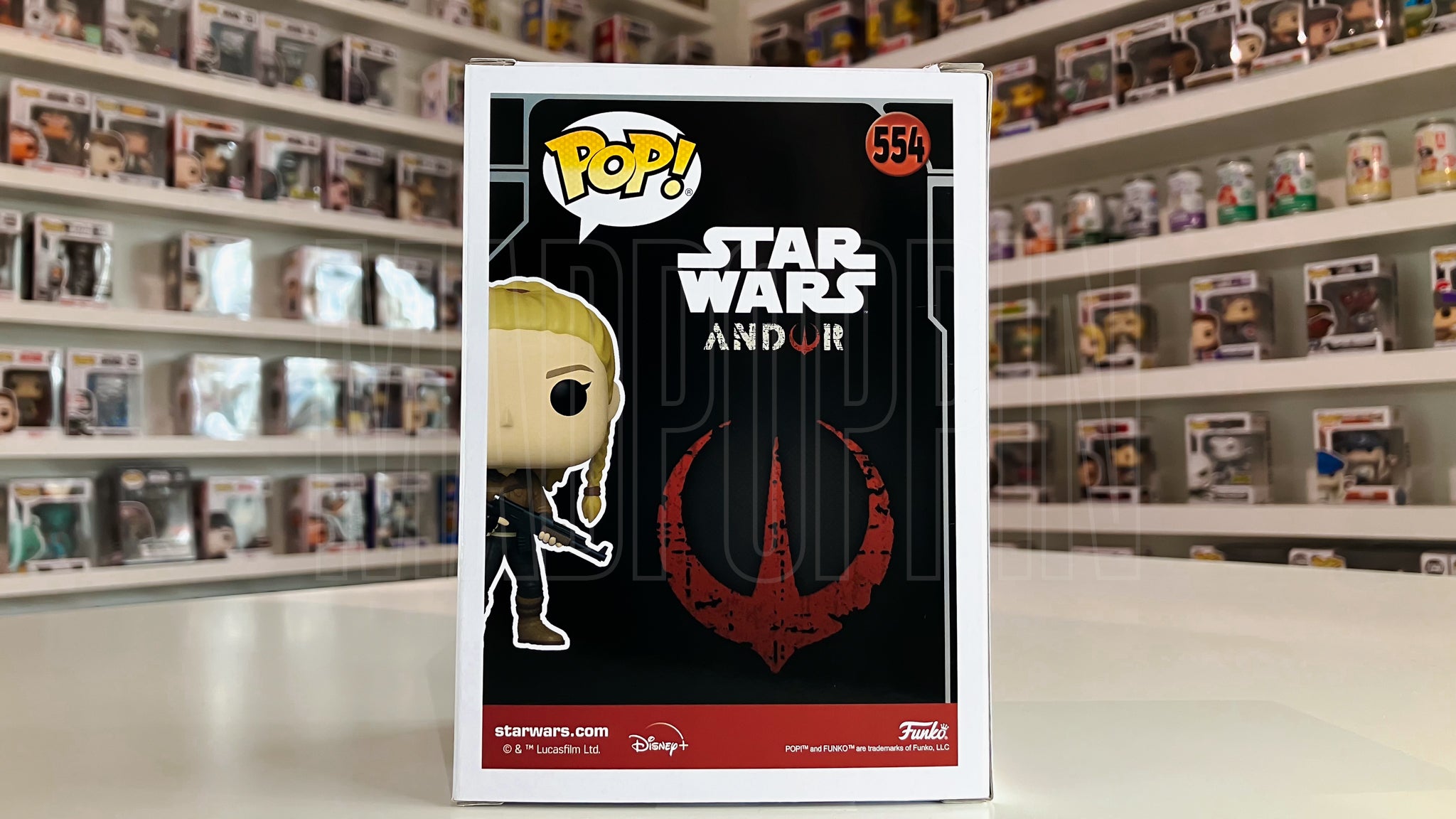 Funko Pop Star Wars Andor Vel Sartha Winter Convention Limited Edition 554