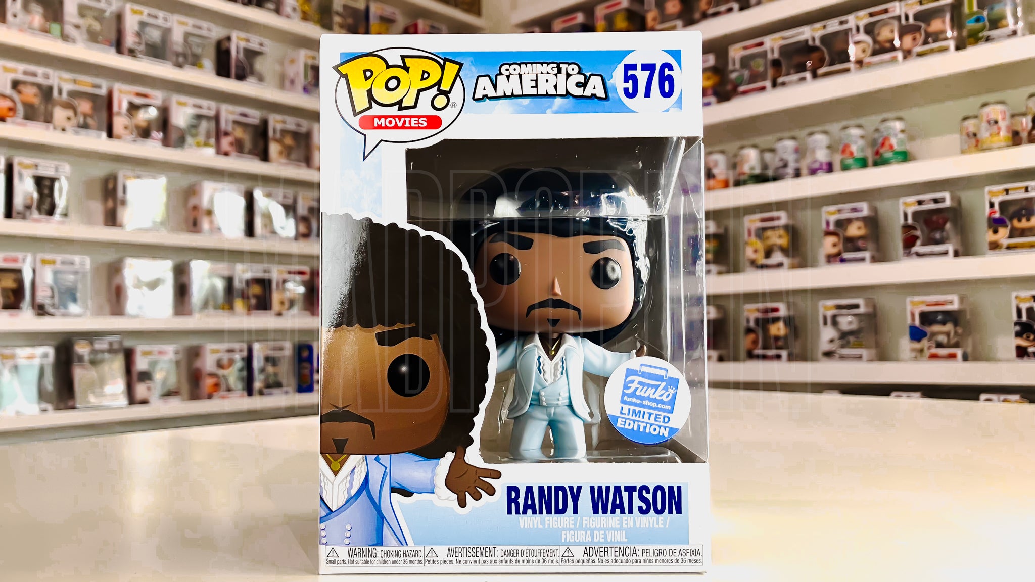 Funko Pop Movies Coming to America Randy Watson Funko-Shop.com Exclusive 576