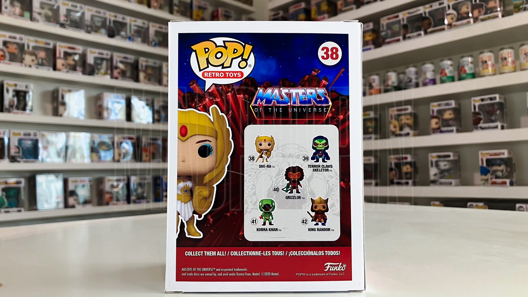 Funko Pop Retro Toys Masters of the Universe She-Ra Classic 38