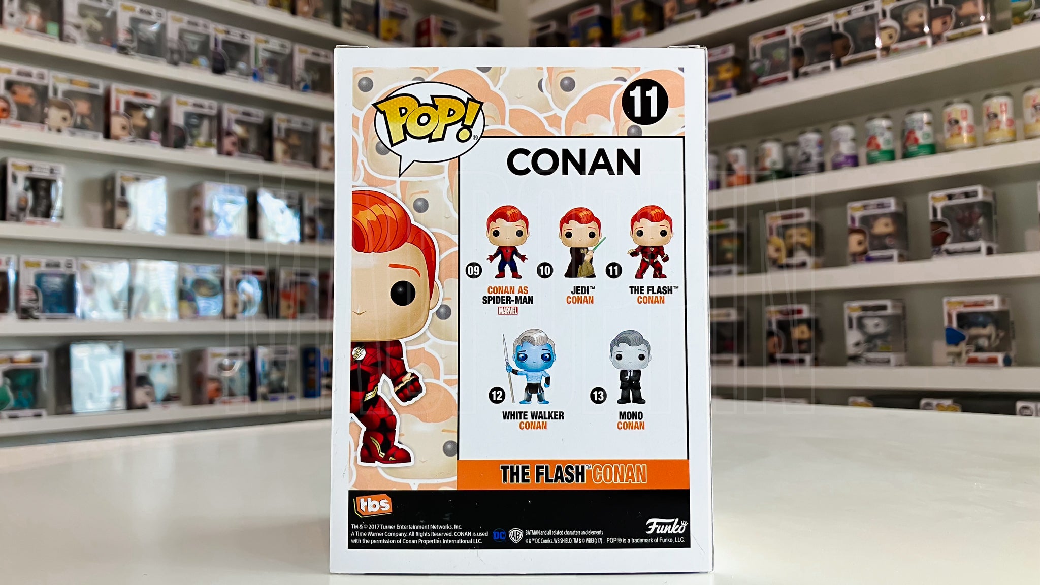 Funko Pop TV TBS Conan O'Brien The Flash Conan 11