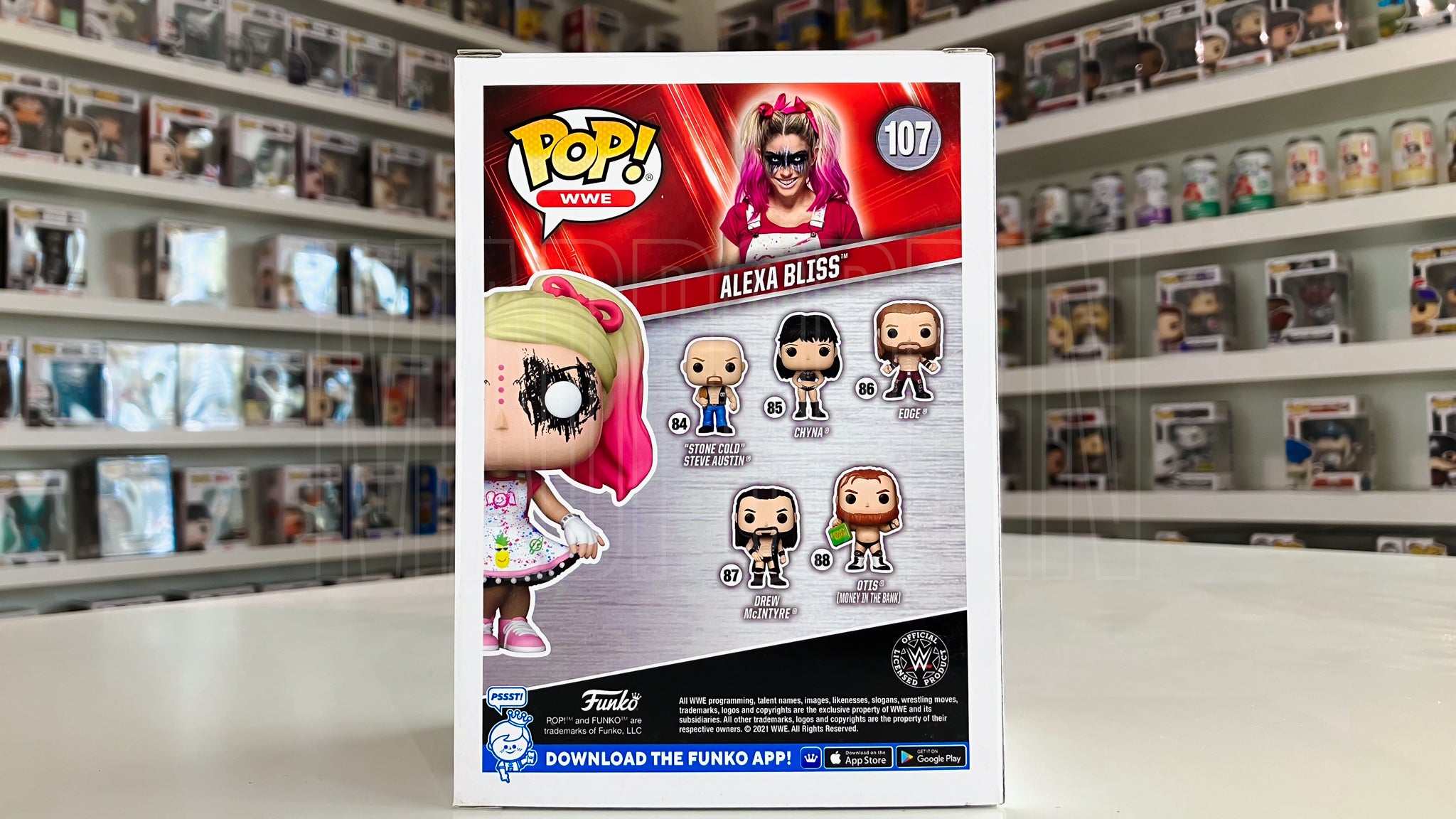Funko Pop WWE Alexa Bliss 107