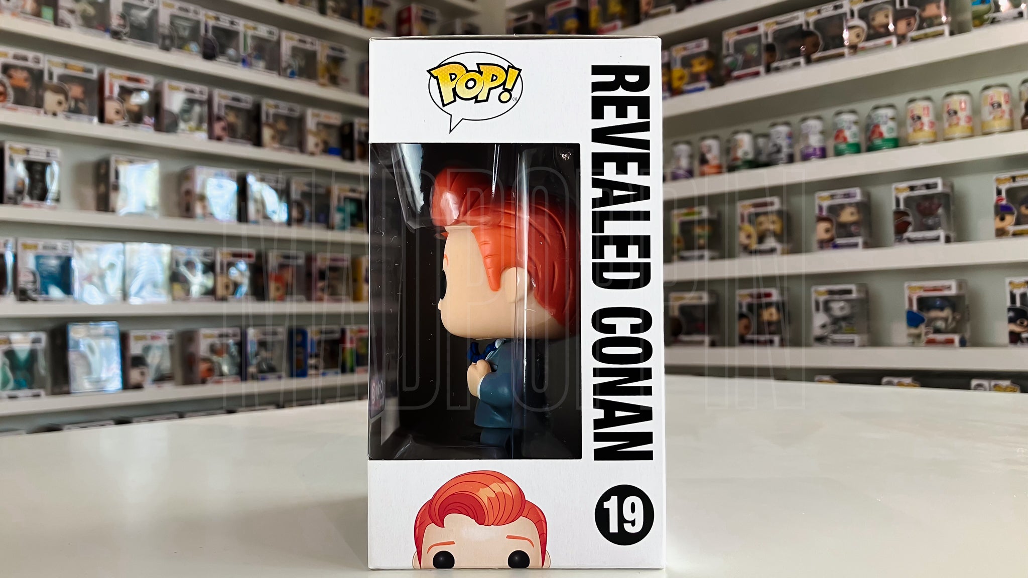 Funko Pop TV TBS Conan O'Brien Clark Kent GaneStop Exclusive 19