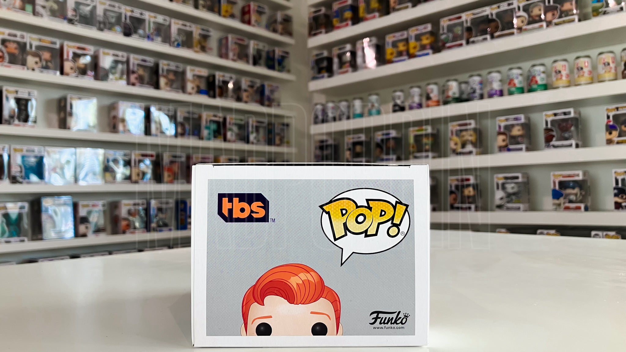 Funko Pop TV TBS Conan O'Brien Clark Kent GaneStop Exclusive 19