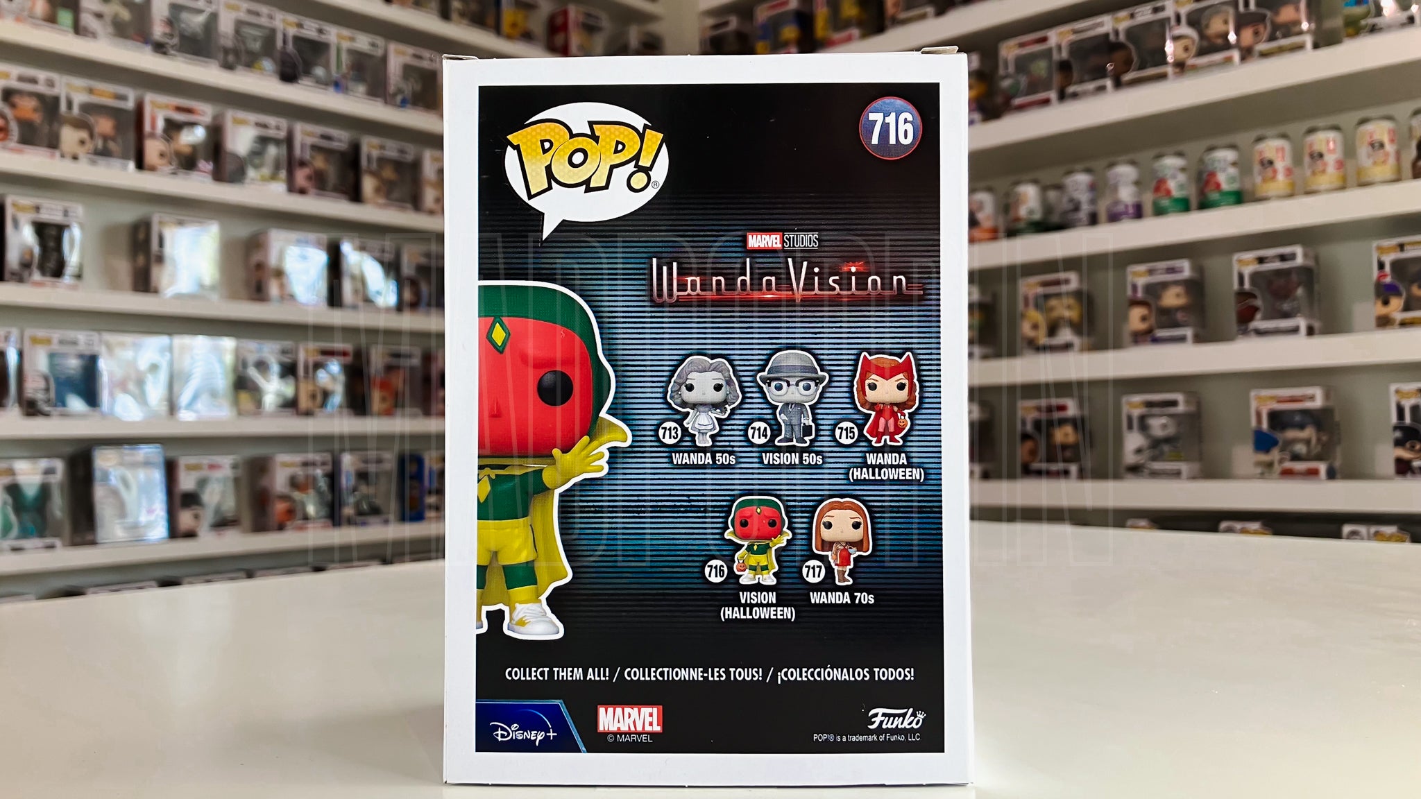 Funko Marvel Studios Wand Vision - Vision Halloween 716