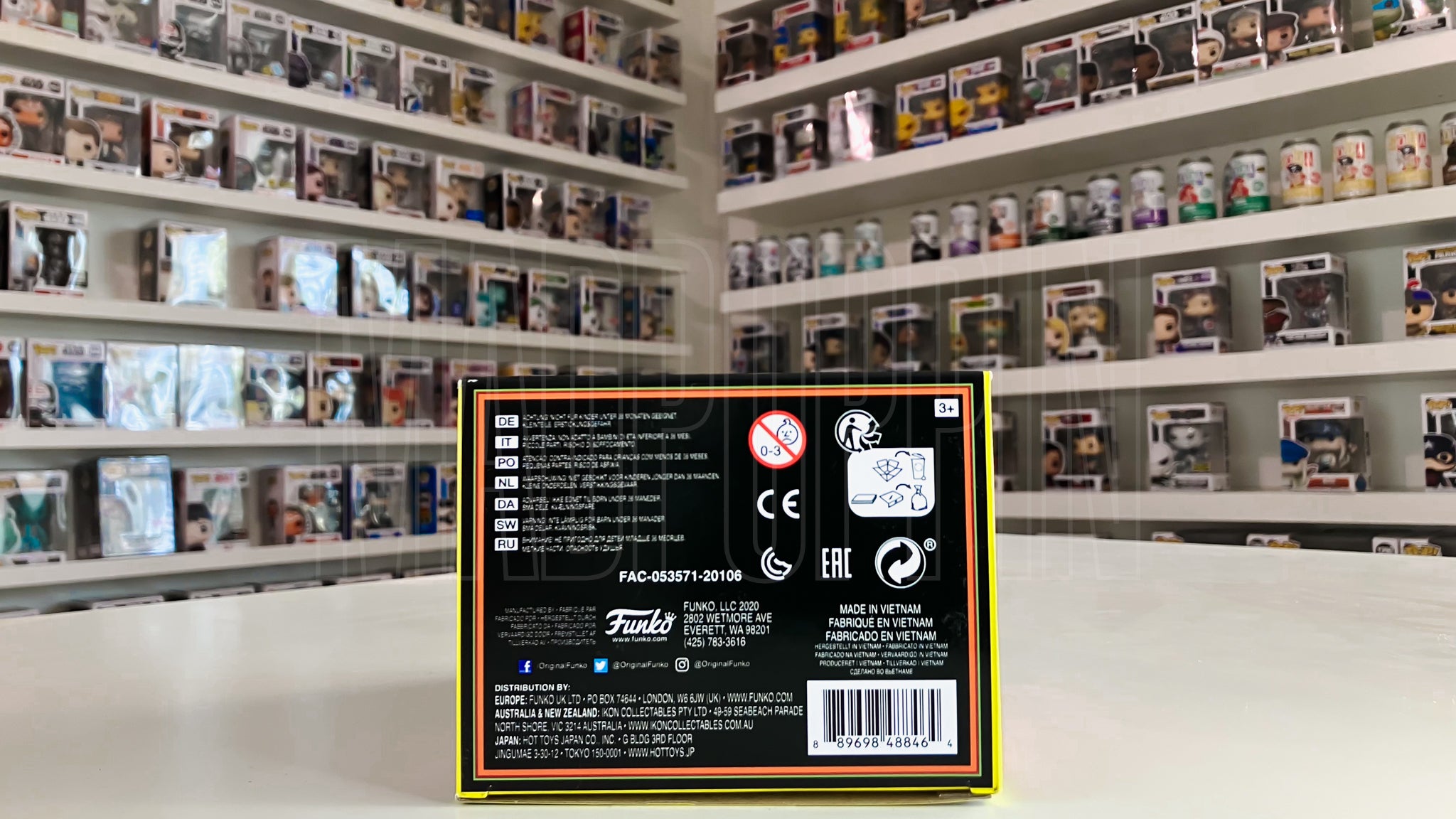 Funko Pop Marvel Iron Man Blacklight Target Exclusive 649