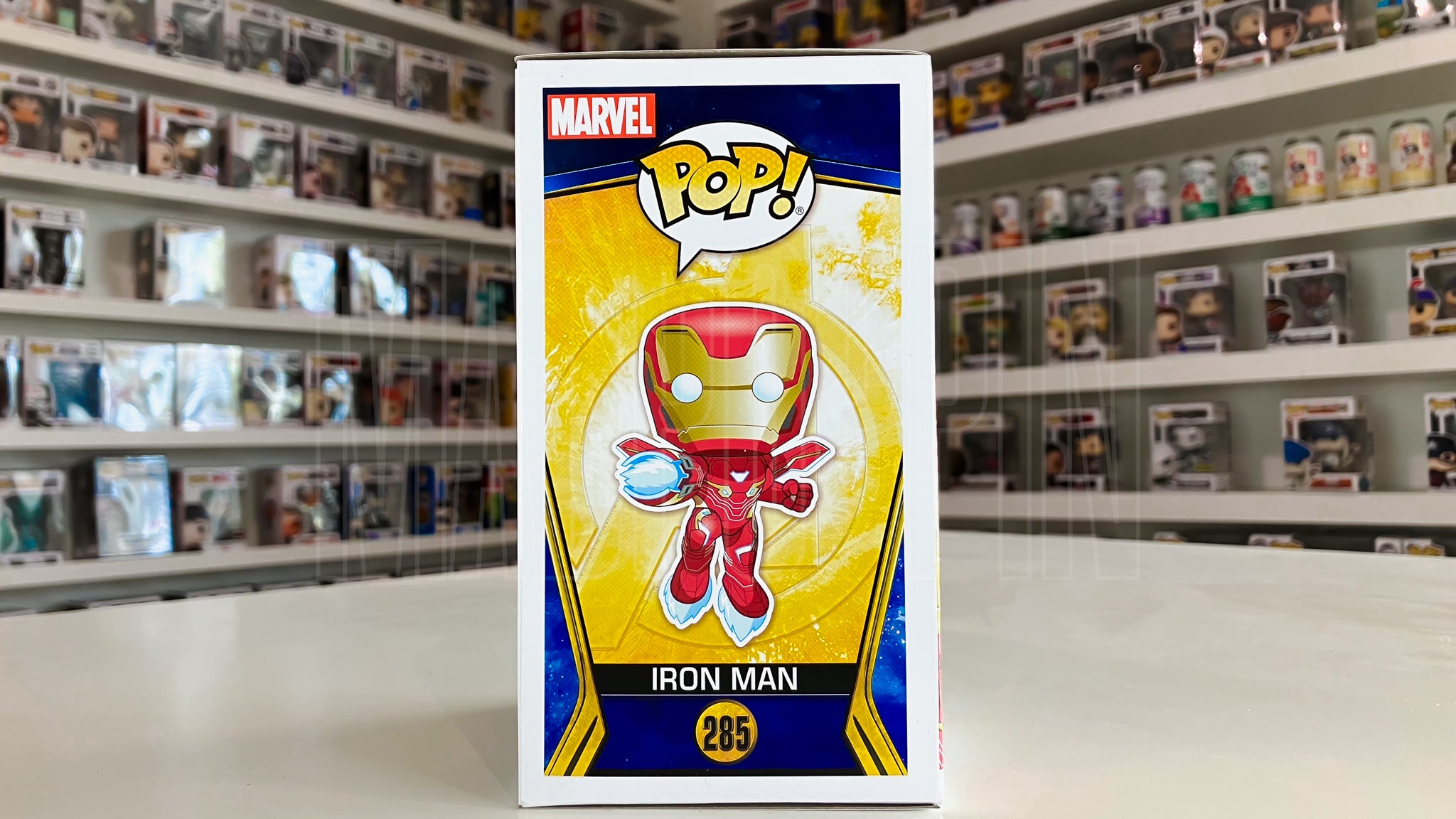 Funko Pop Marvel Avengers Infinity War Iron Man Red Chrome Target Exclusive 285