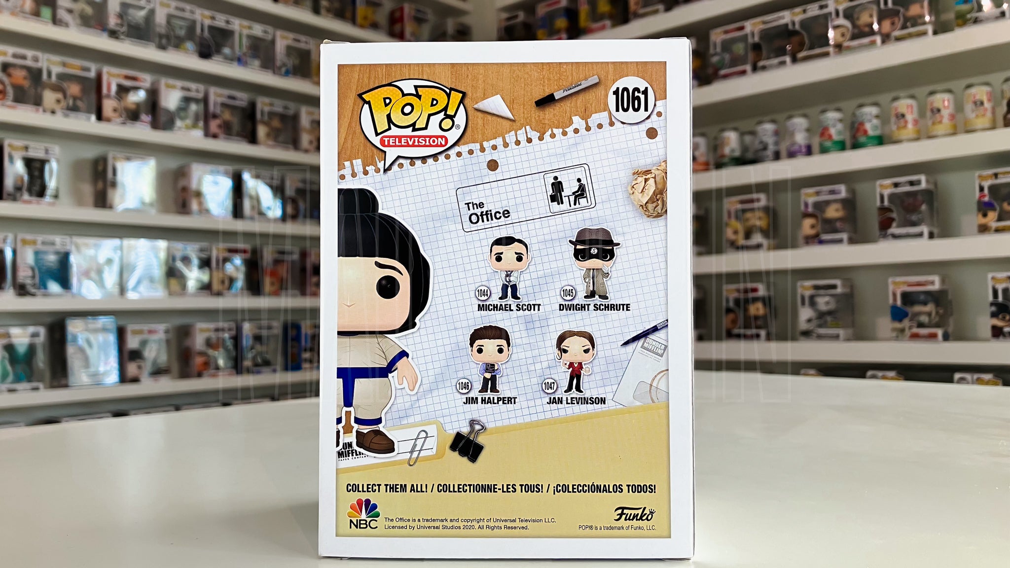 Funko Pop TV NBC The Office Andy Bernard Sumo Suit Target Exclusive 1061