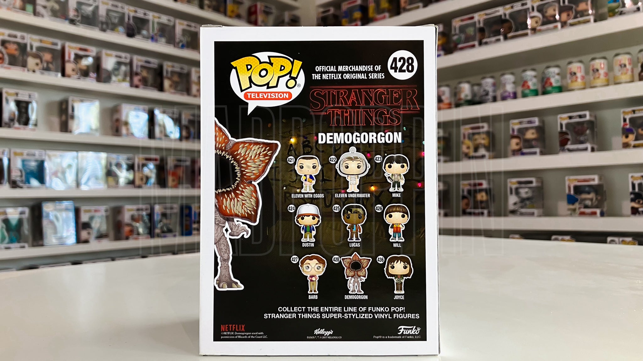 Funko Pop TV Netflix Stranger Things Demogorgon Vaulted 428