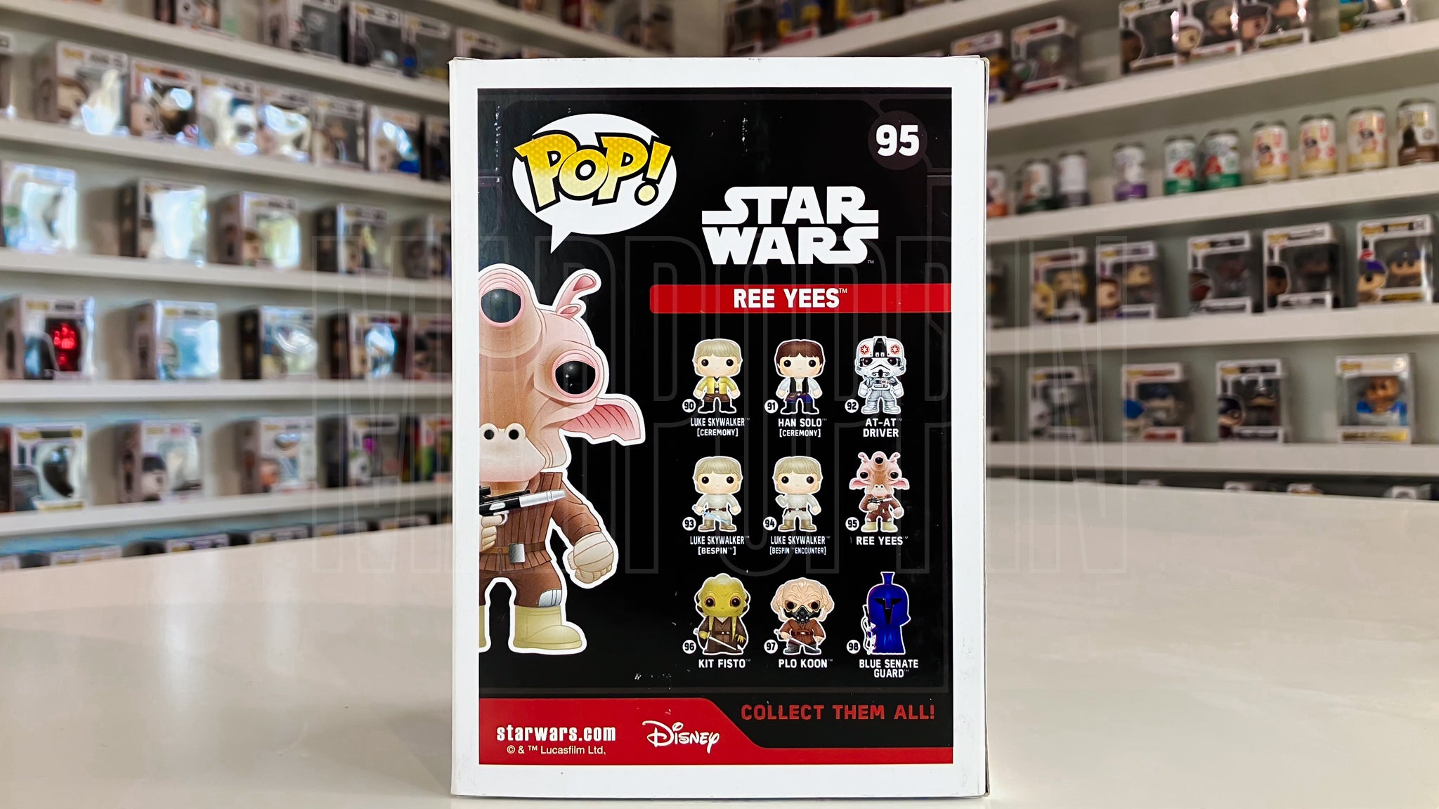 Funko Pop Star Wars Ree Yees Walgreens Exclusive 95