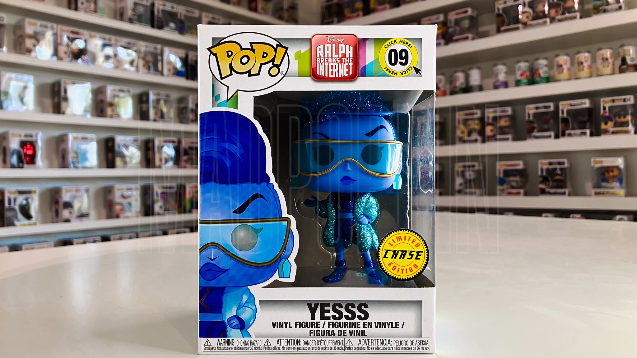 Funko Pop Wreck It Ralph 2 Ralph Breaks The Internet Yesss Glitter Chase 09