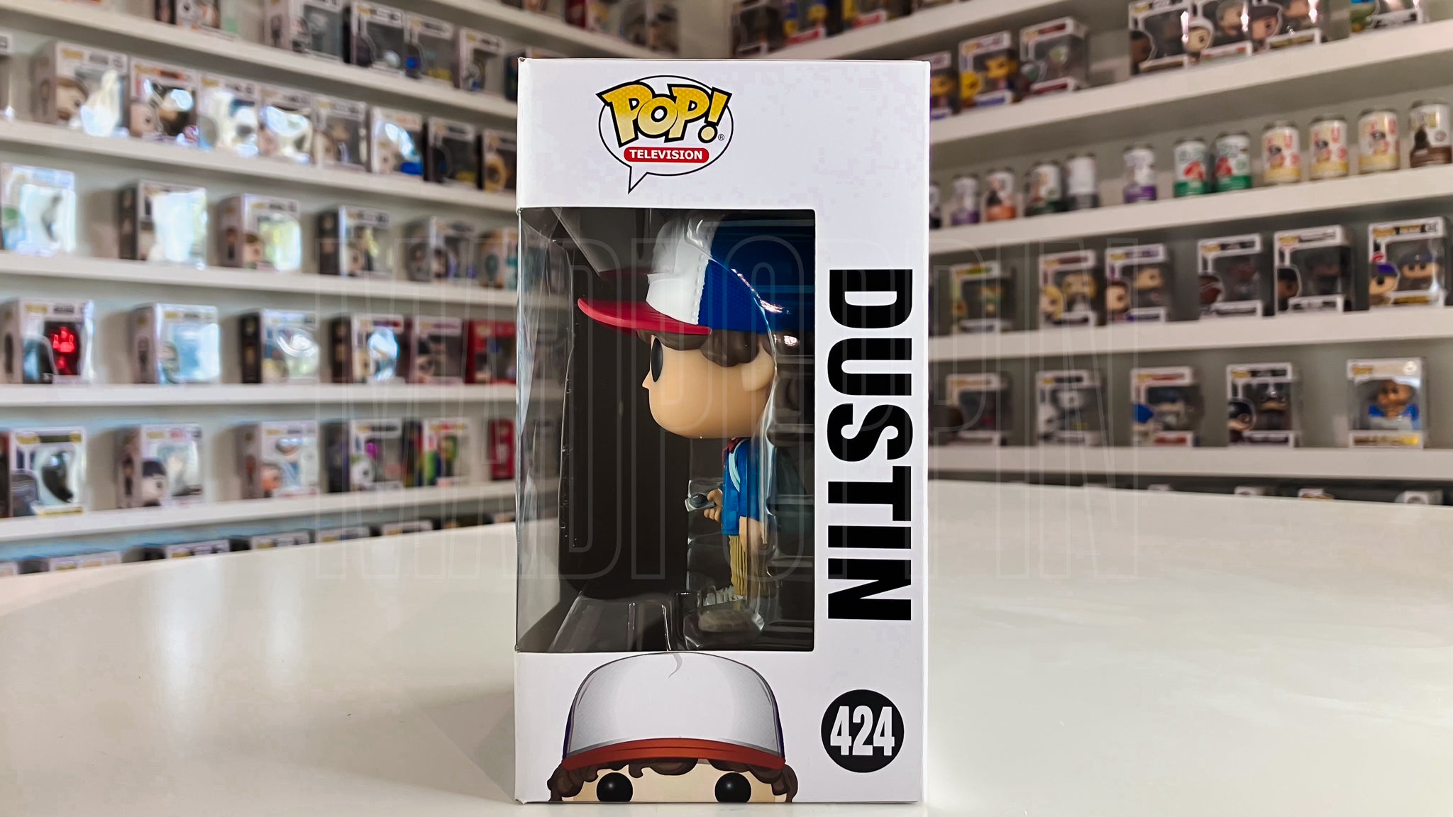 Funko Pop TV Netflix Original Series Stranger Things Dustin Vaulted 424
