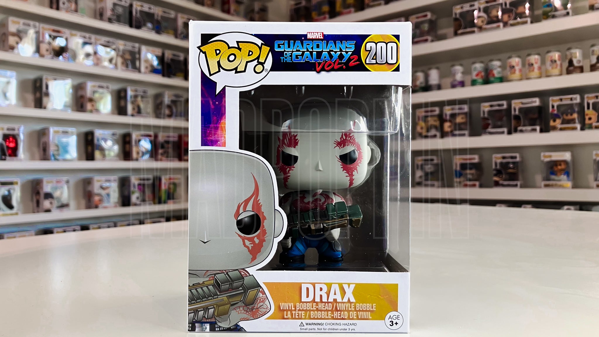 Funko Pop Marvel Guardians of the Galaxy Vol. 2 Drax Vaulted 200