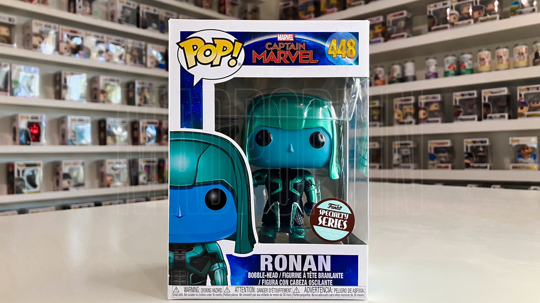 Funko Pop Marvel Captain Marvel Ronan Specialty Series 448