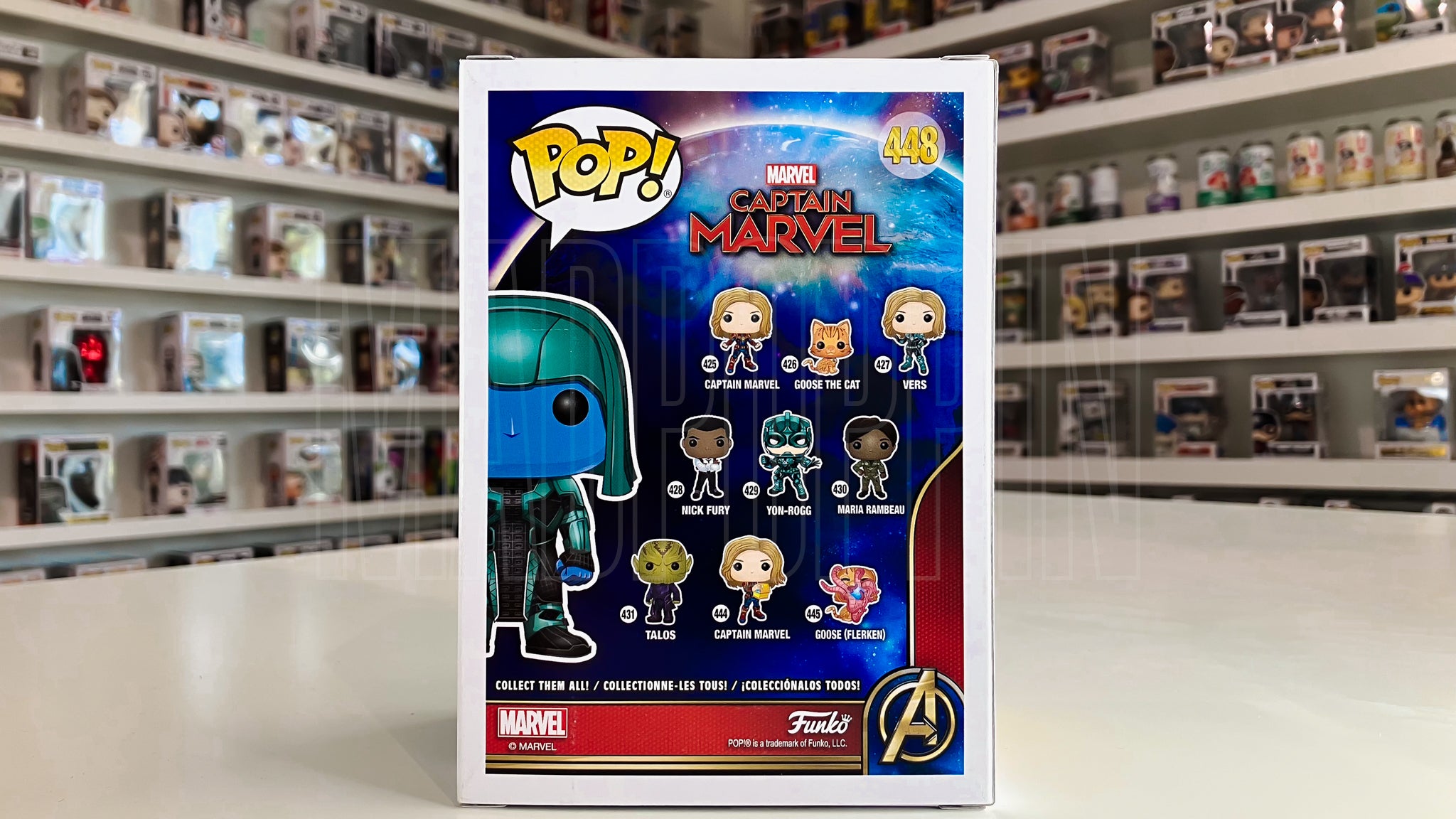 Funko Pop Marvel Captain Marvel Ronan Specialty Series 448