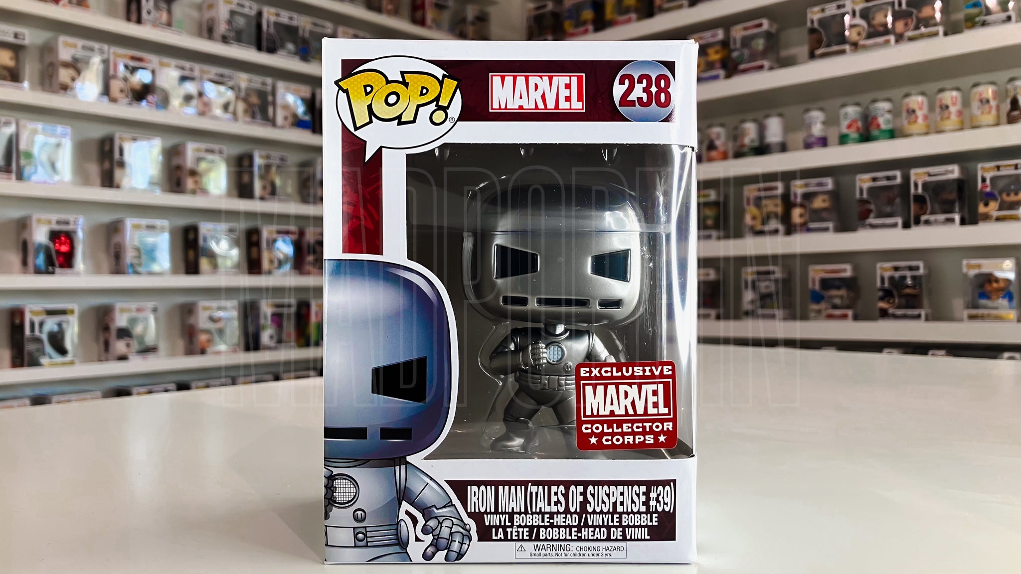 Funko Pop Marvel Collector Corps Iron Man Tales of Suspense 238