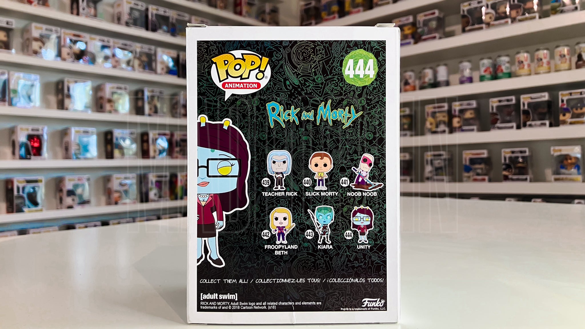 Funko Pop Animation Rick & Morty Unity 444