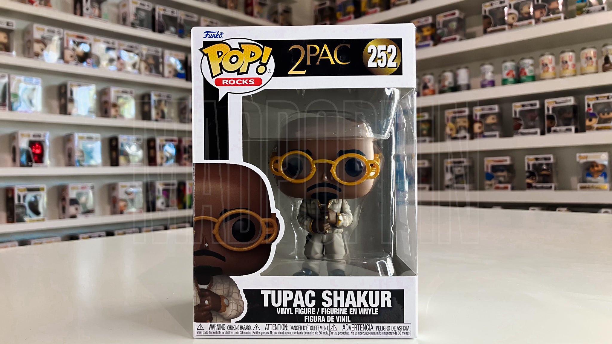 Funko Pop Rocks Tupac Shakur Loyal to the Game 252