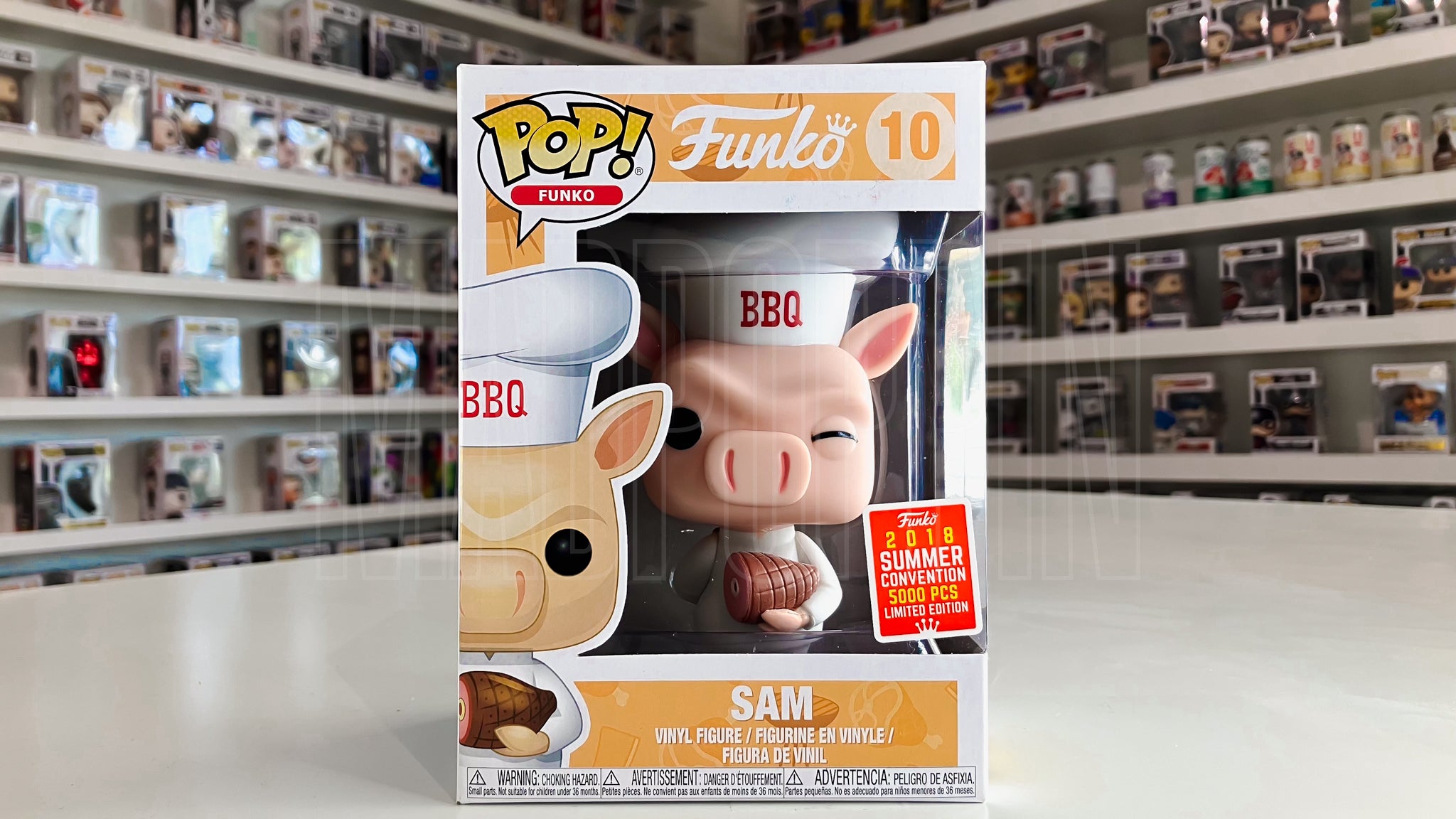 Funko Pop Sam Summer Convention SDCC 5000 pcs 10