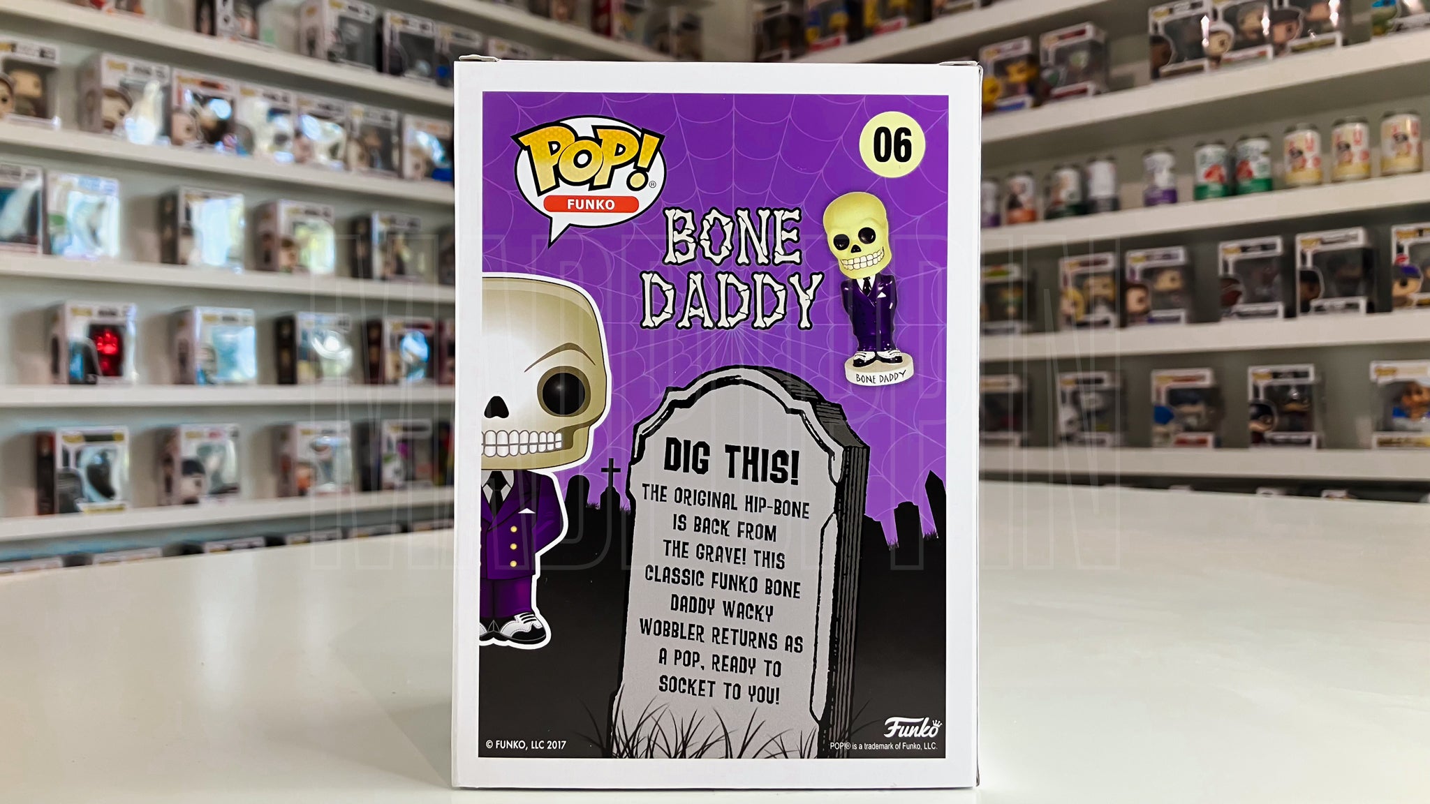 Funko Pop Bone Daddy Purple Fall Convention NYCC Limited Edition 4000 pcs 06