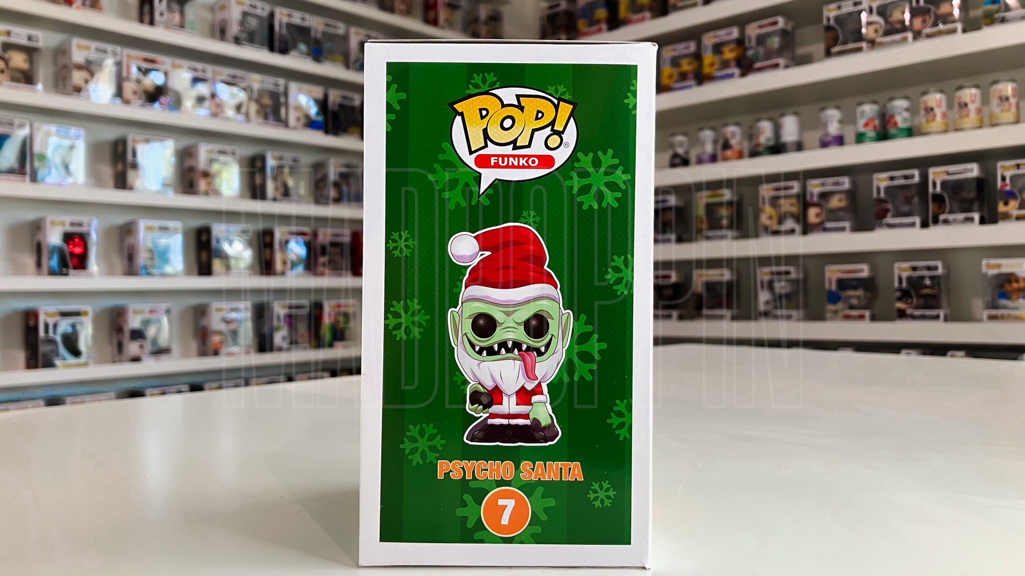 Funko Pop Psycho Santa Red FUnko-shop.com Limited Edition 3000 pcs 7