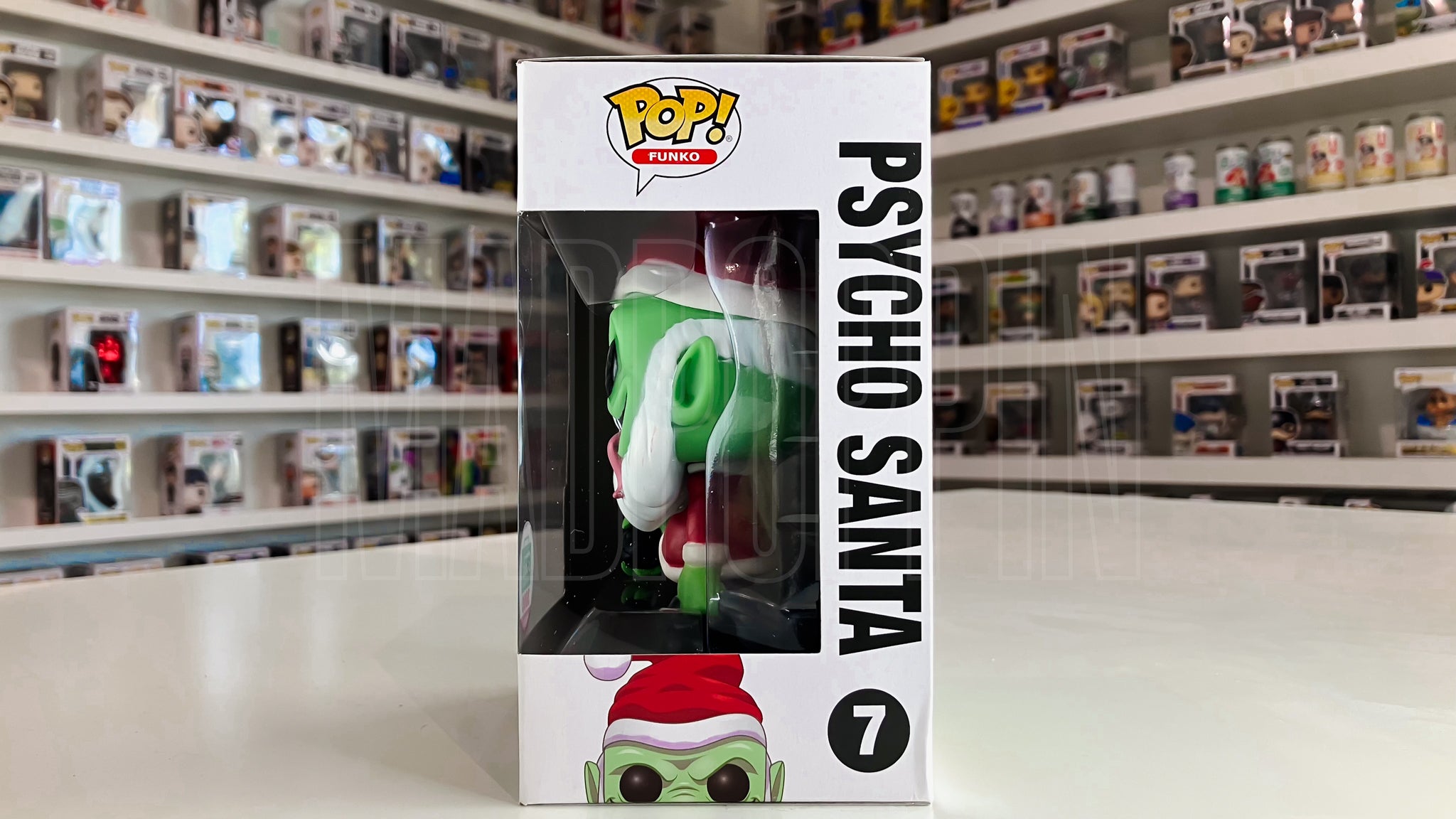 Funko Pop Psycho Santa Red FUnko-shop.com Limited Edition 3000 pcs 7