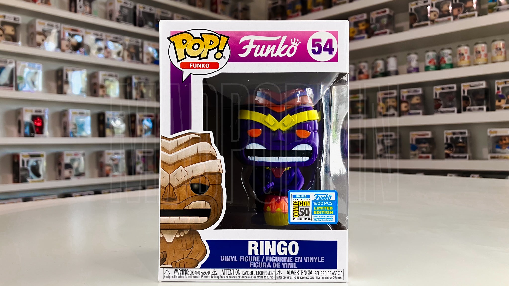 Funko Pop Spastik Plastik Ringo Purple San Diego Comic Con Limited 1600pcs 54