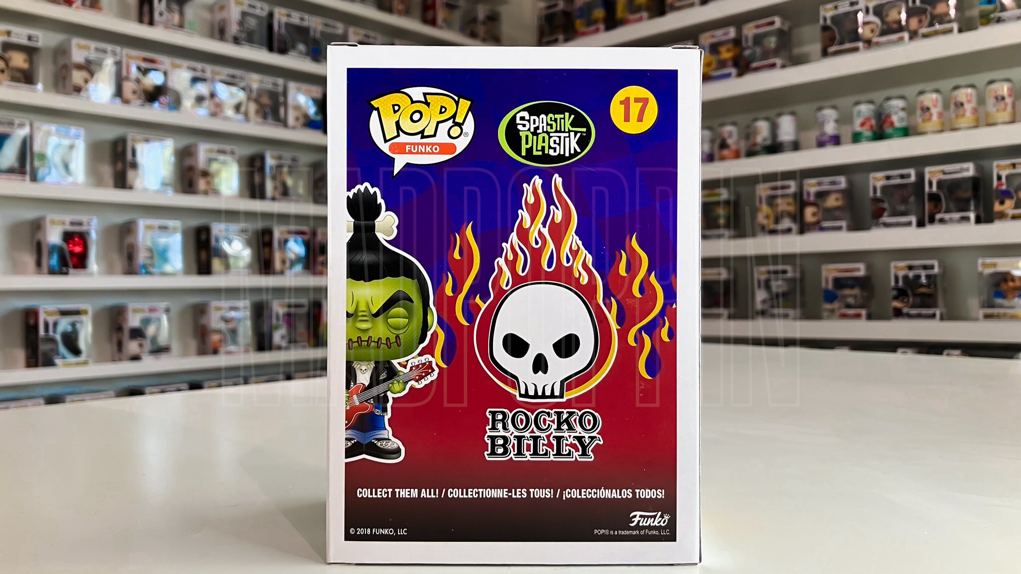 Funko Pop Rocko Billy Funko-shop.com Limited Edition 20 Years Funniversary 17