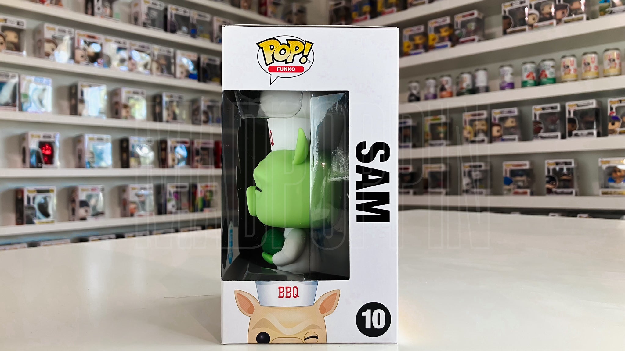 Funko Pop Sam Green Funko-shop.com Limited Edition 20 Years Funniversary 10