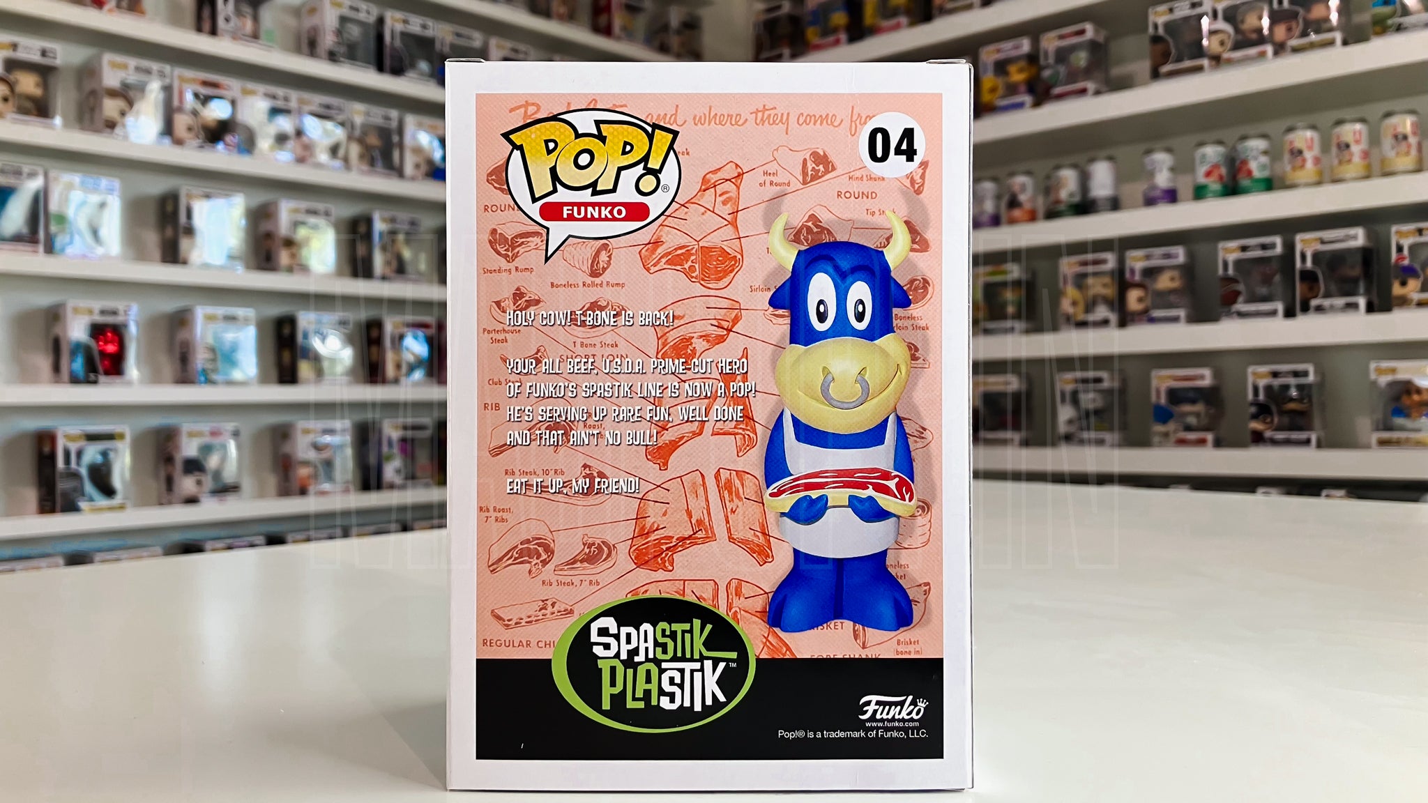 Funko Pop Spastik Plastik T-Bone Black Funko-shop.com 20 Years Anniversary 04