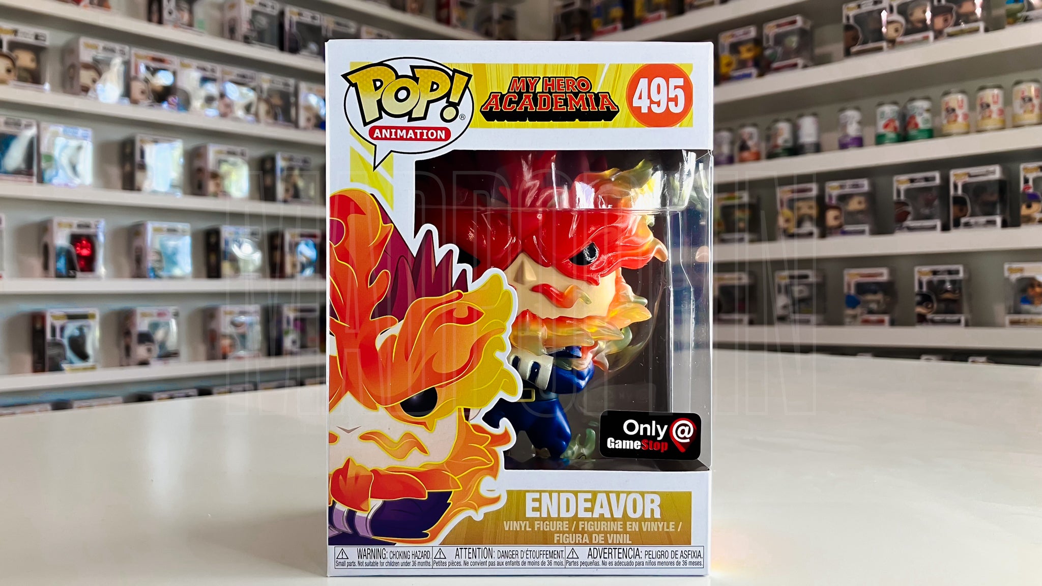 Funko Pop Anime My Hero Academia Endeavor GameStop Exclusive 495