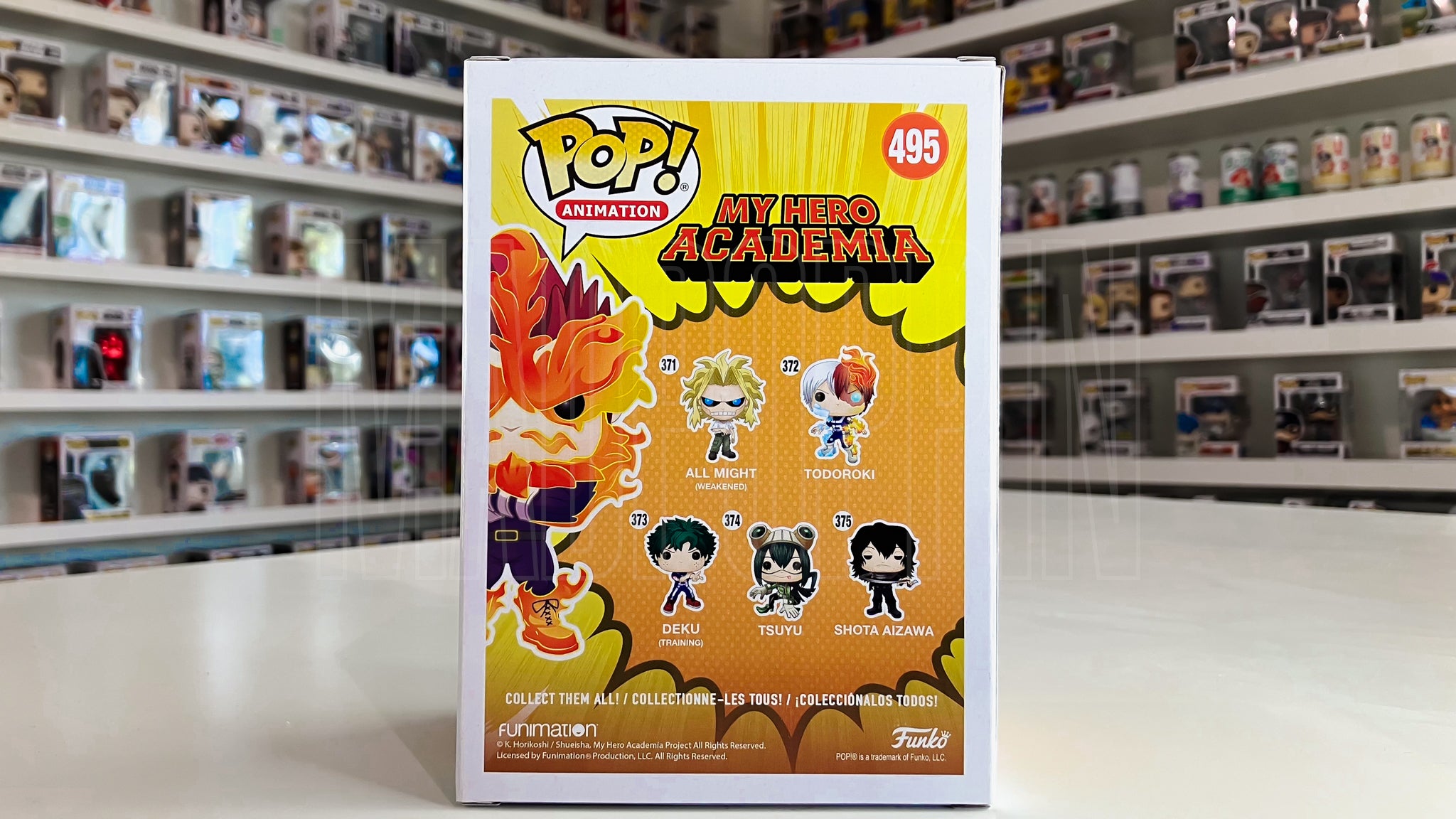 Funko Pop Anime My Hero Academia Endeavor GameStop Exclusive 495