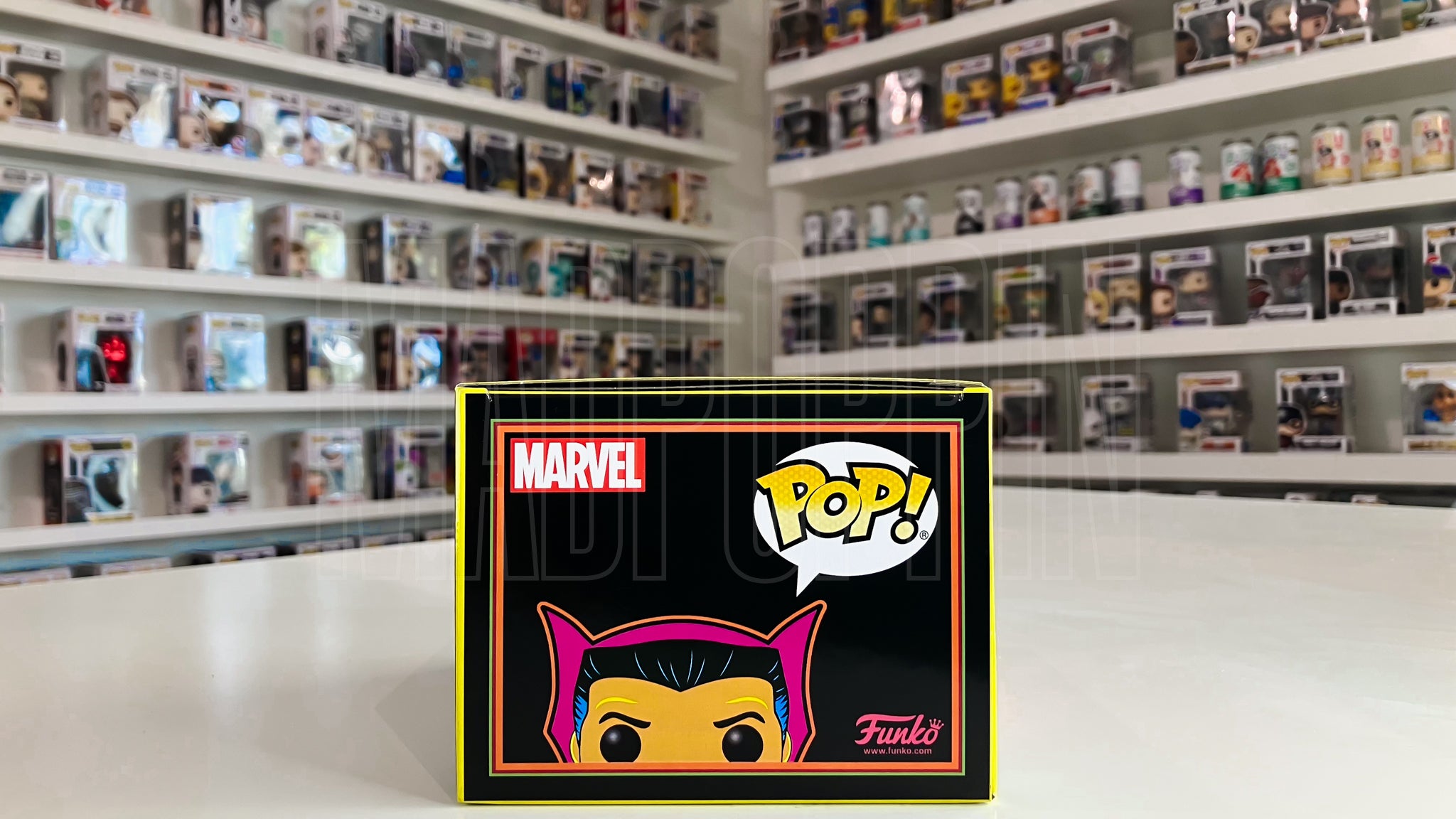 Funko Pop Marvel Doctor Strange Black Light Target Exclusive 651