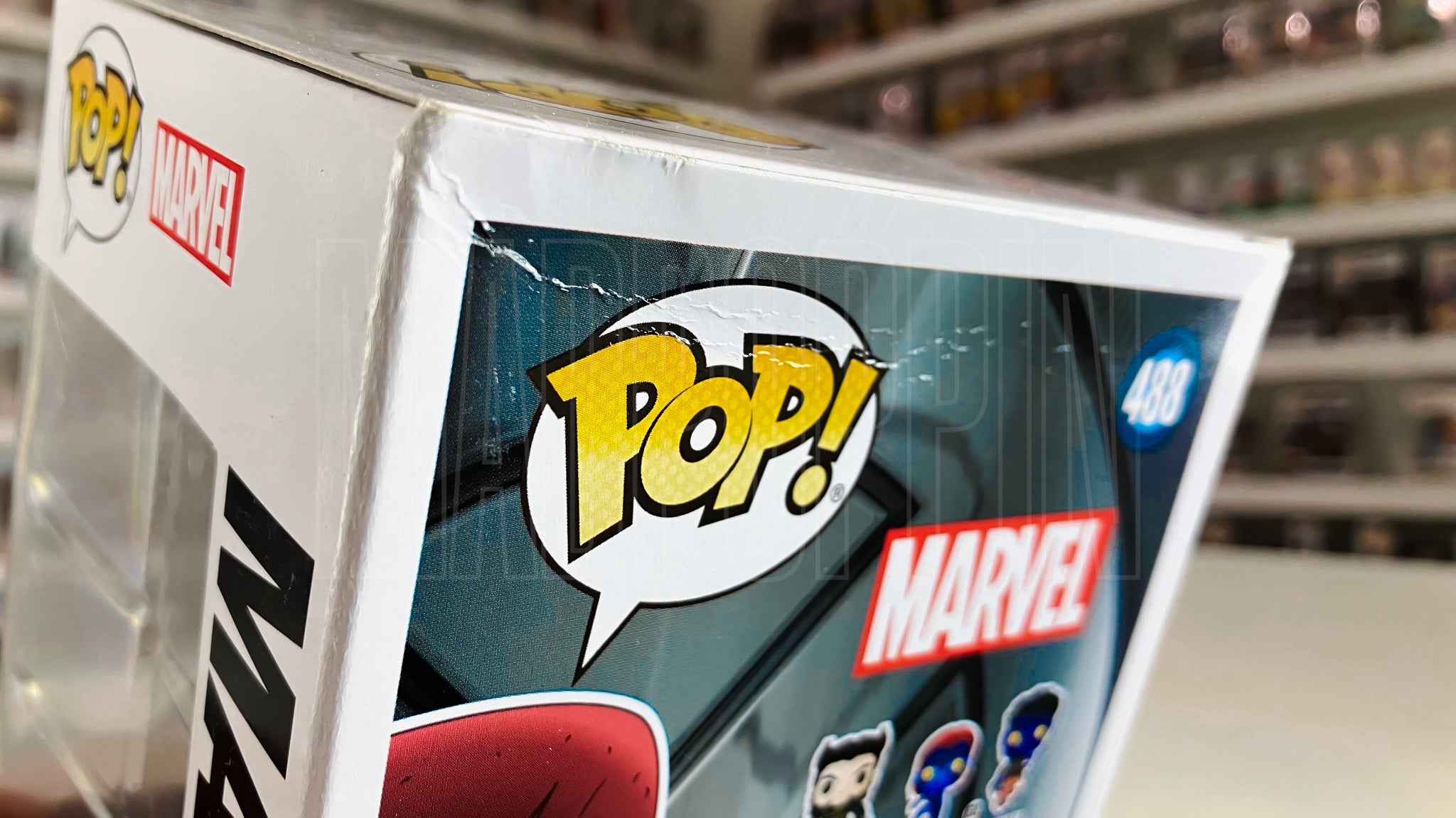 Funko Pop Marvel Magneto Levitating X-Men Walmart Exclusive 488