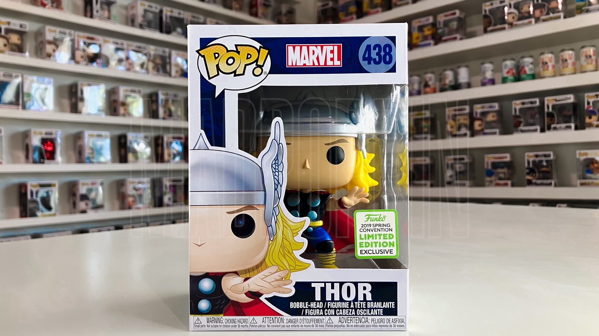 Funko Pop Marvel Thor Classic Spring Convention ECCC 438