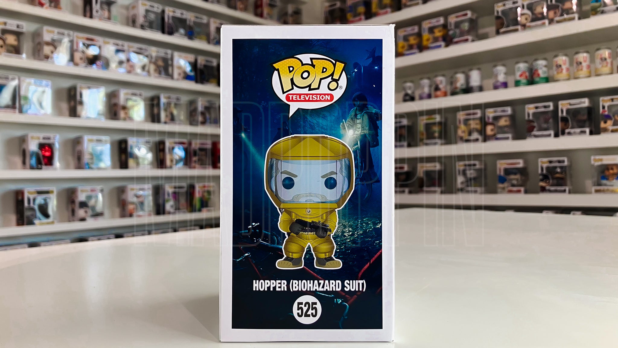 Funko Pop TV Stranger Things Hopper Biohazard Suit Hot Topic Exclusive 525