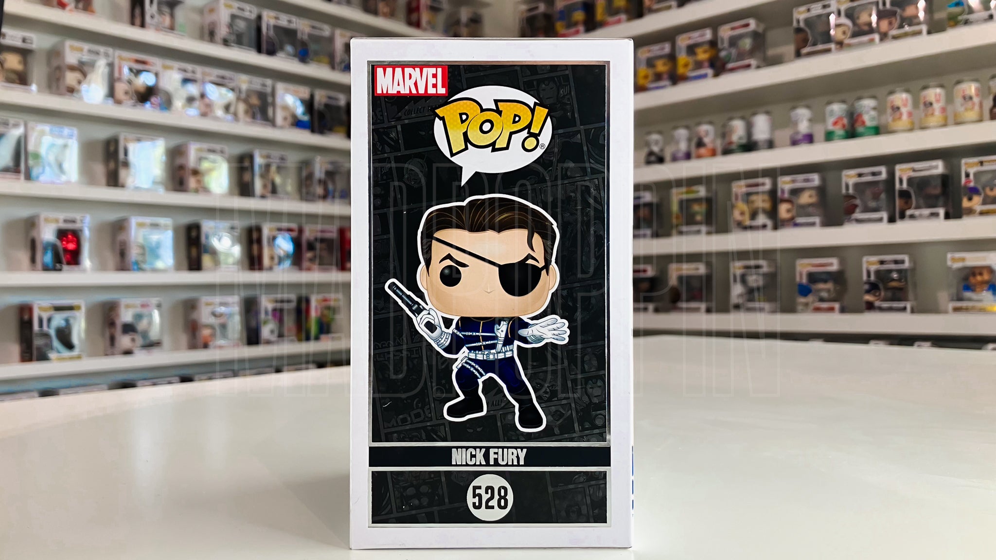 Funko Pop Marvel 80 Years Nick Fury First Appearance Fall Convention NYCC 528