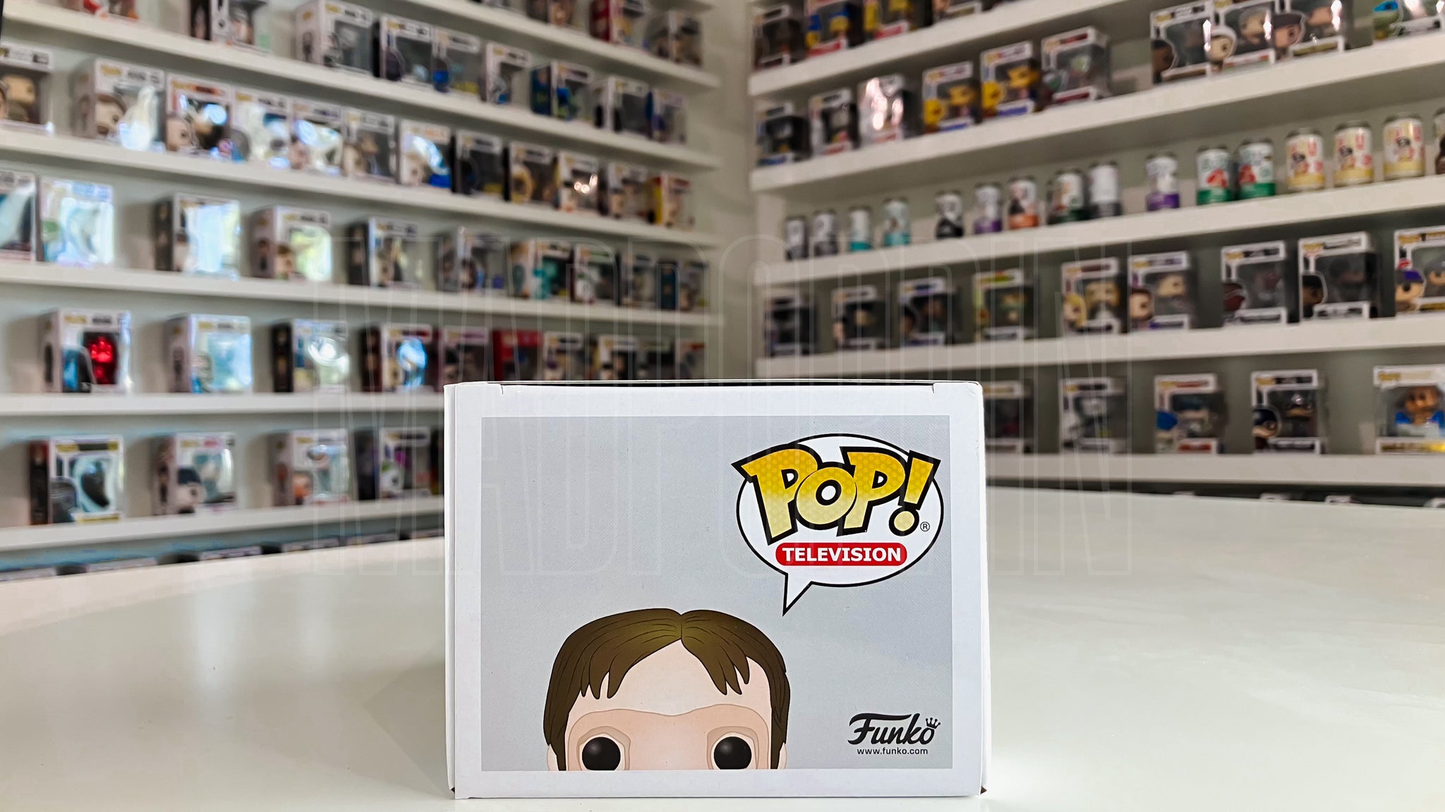 Funko Pop TV NBC The Office Dwight Schrute CPR Dummy Mask FYE Exclusive 927