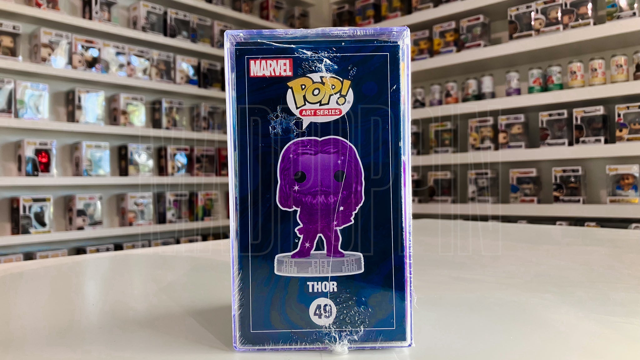 Funko Pop Art Series Marvel Studios Thor Power Stone The Infinity Saga 49