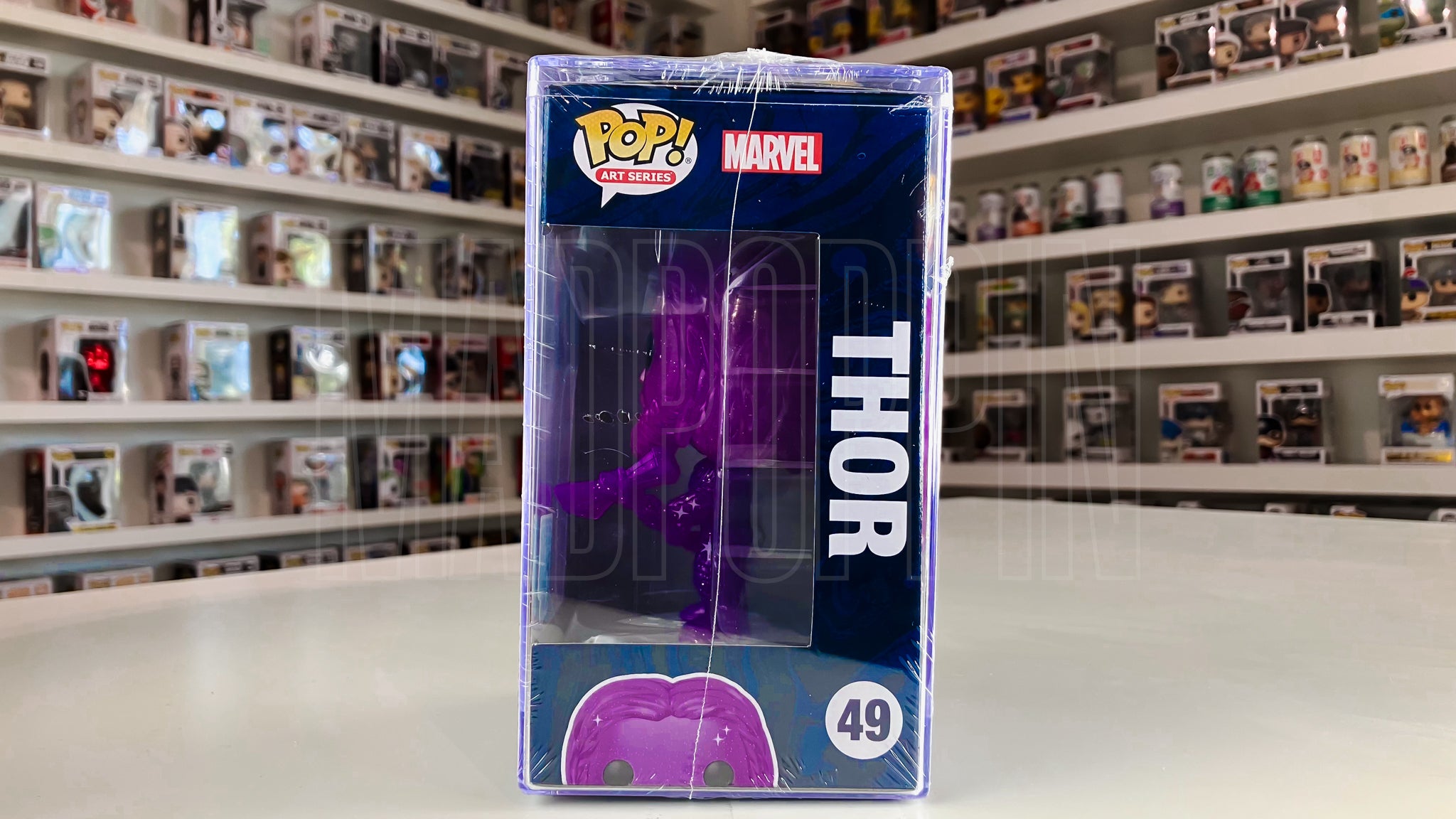 Funko Pop Art Series Marvel Studios Thor Power Stone The Infinity Saga 49